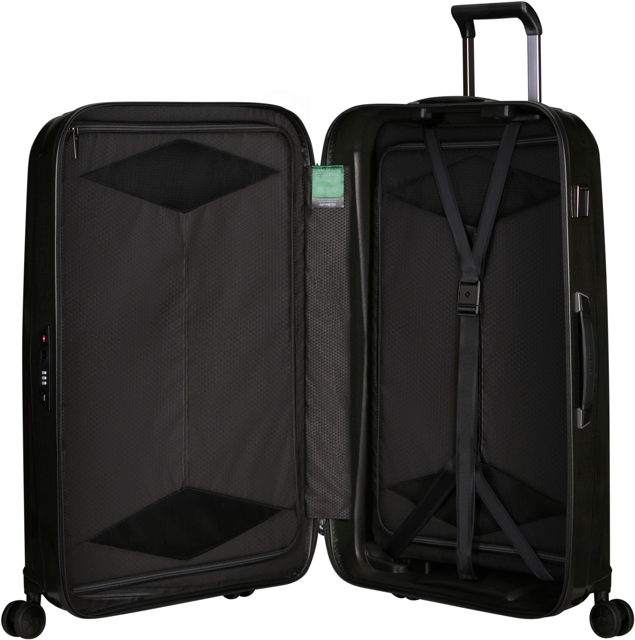 Samsonite Hartschalen-Trolley »MAJOR-LITE, verschiedene Größen und Farben«, 4 Rollen, Reisekoffer Volumenerweiterung bei S Reisegepäck Made in Europe