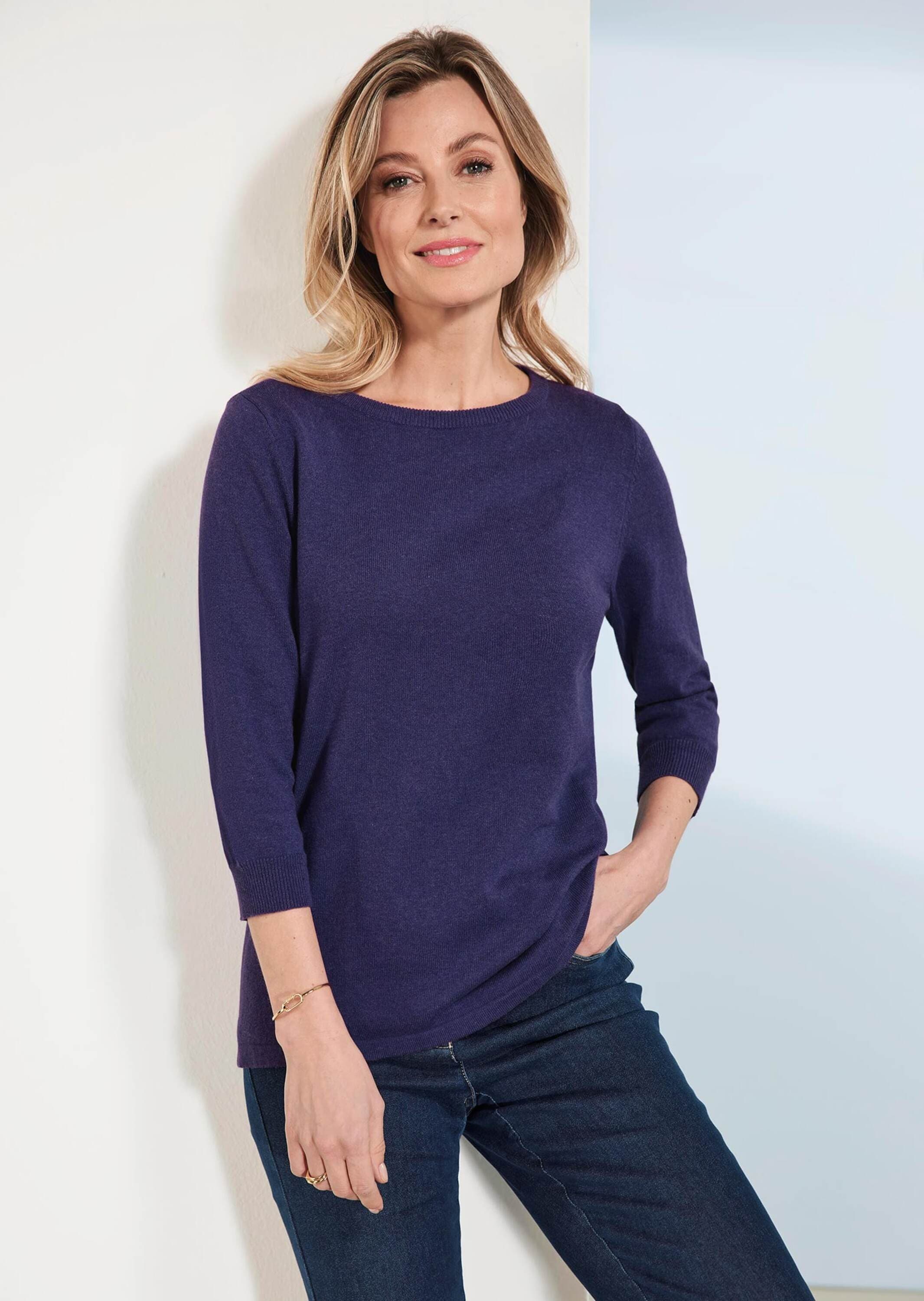 GOLDNER Strickpullover »Kurzgröße Pullover aus hochwertigem Garn« Ohne