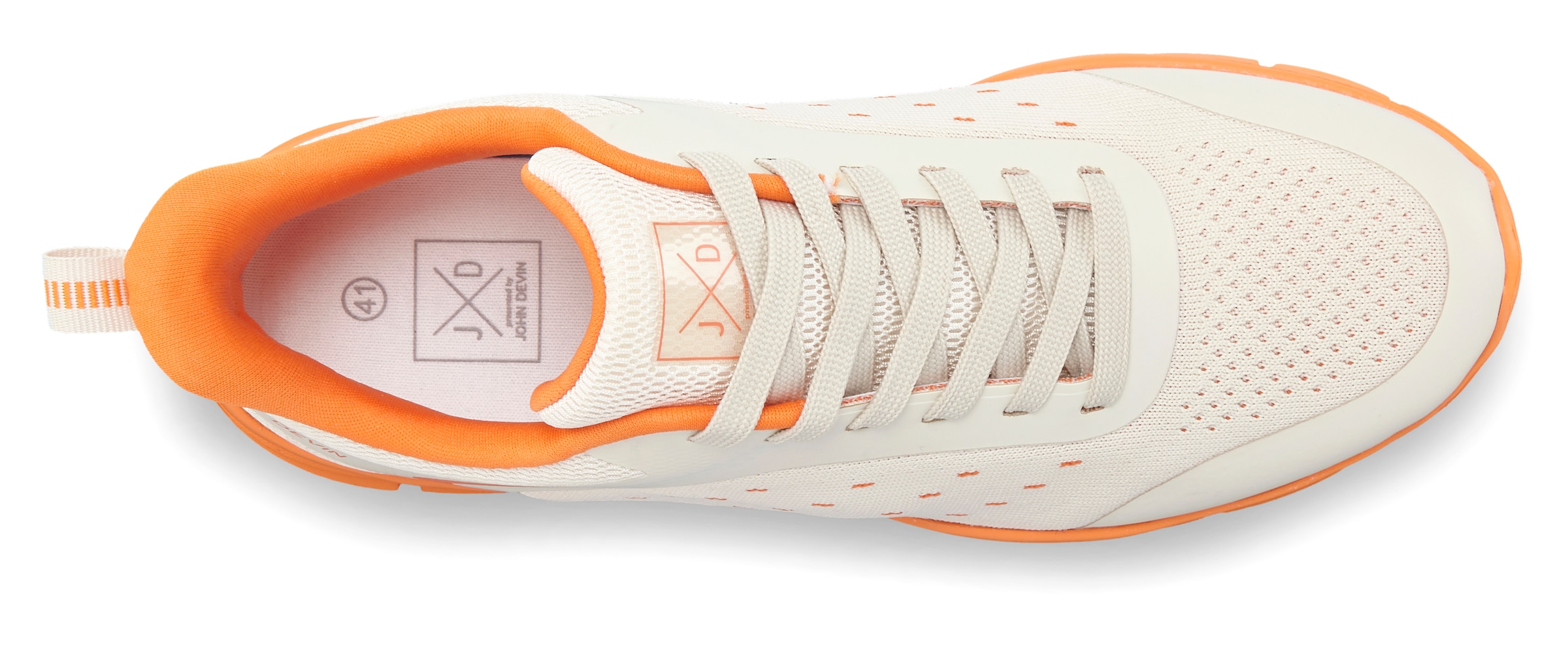 John Devin Sneaker »Schnürschuh«  im Sport-Look, Freizeitschuhe, Schnürhalbschuhe, Halbschuh VEGAN