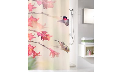 Kleine Wolke Duschvorhang »Kolibri«, Breite 180 cm, (1 tlg.), Höhe 200 cm, mit... kaufen