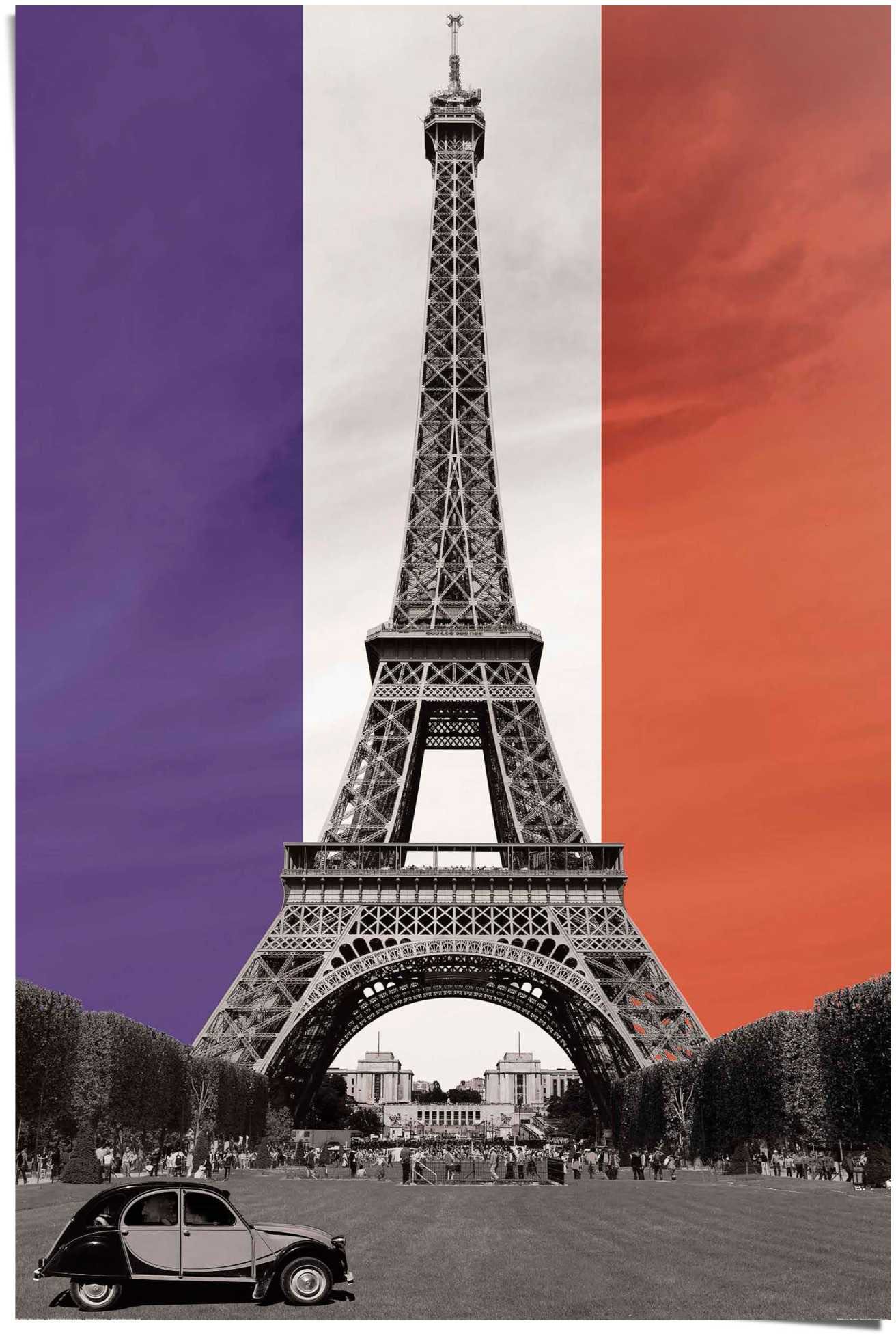 Reinders! Poster »Lebe Frankreich«, (1 St.)