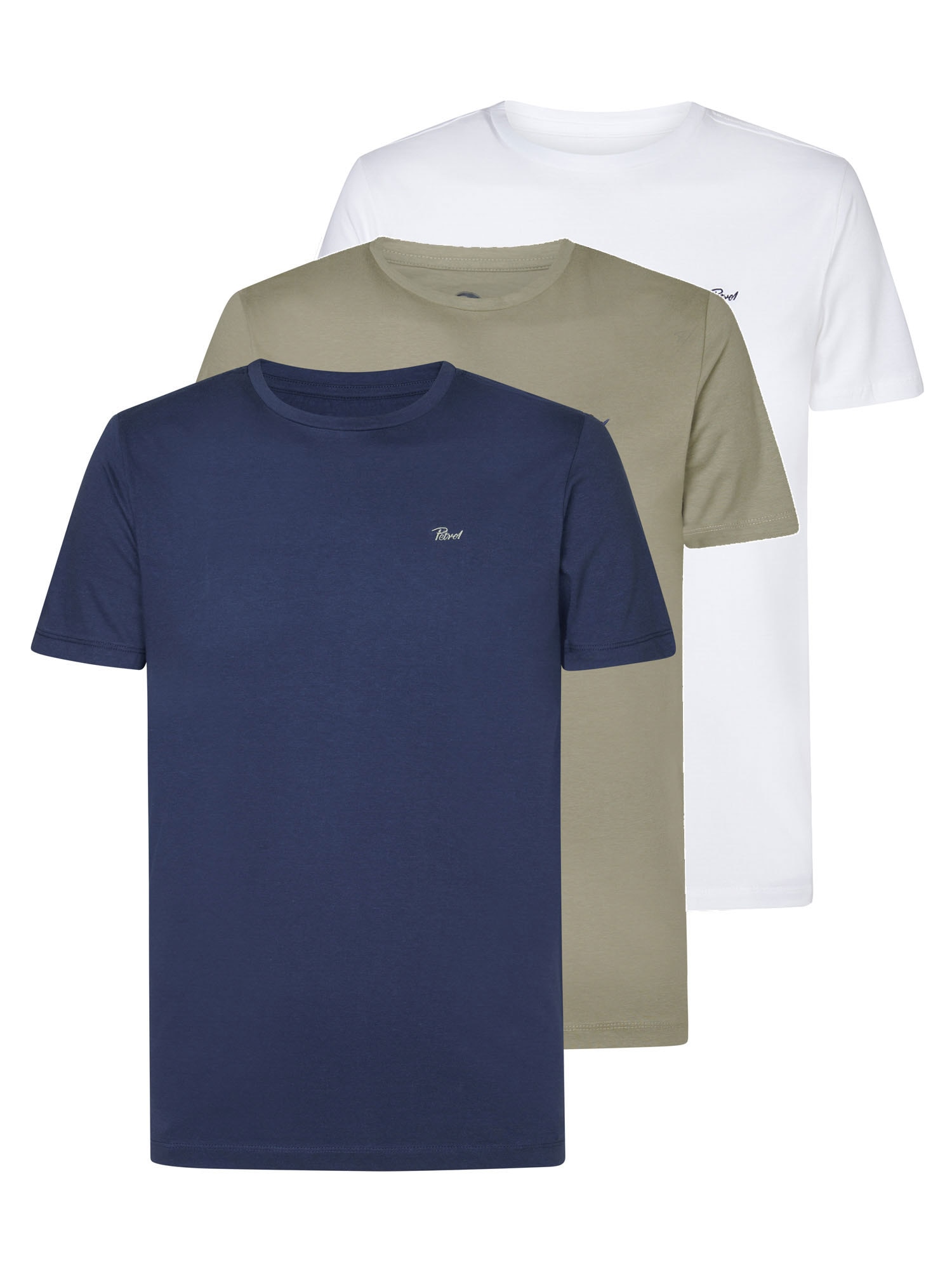 Petrol Industries T-Shirt Packung, 3er-Pack, 