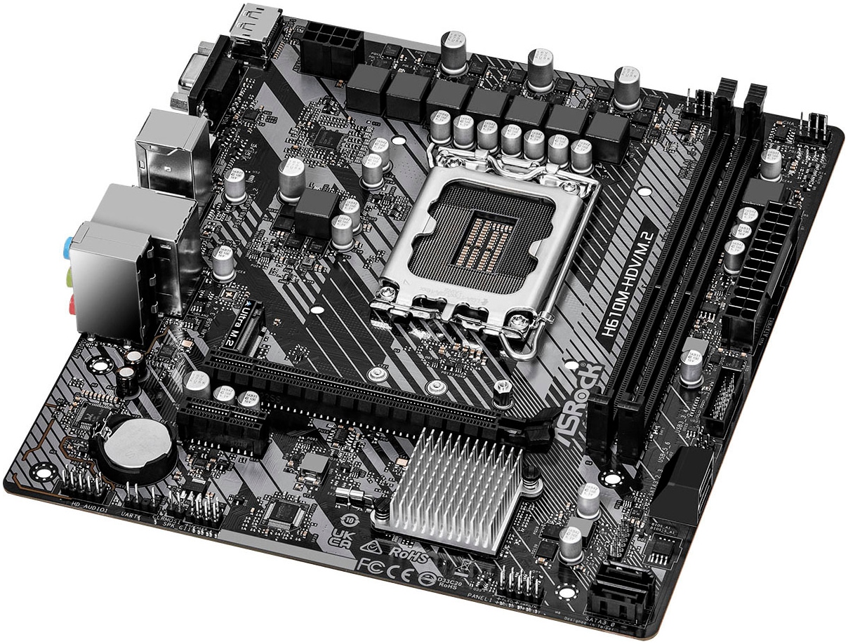 Asrock Mainboard »H610M-HDV/M.2 R2.0«