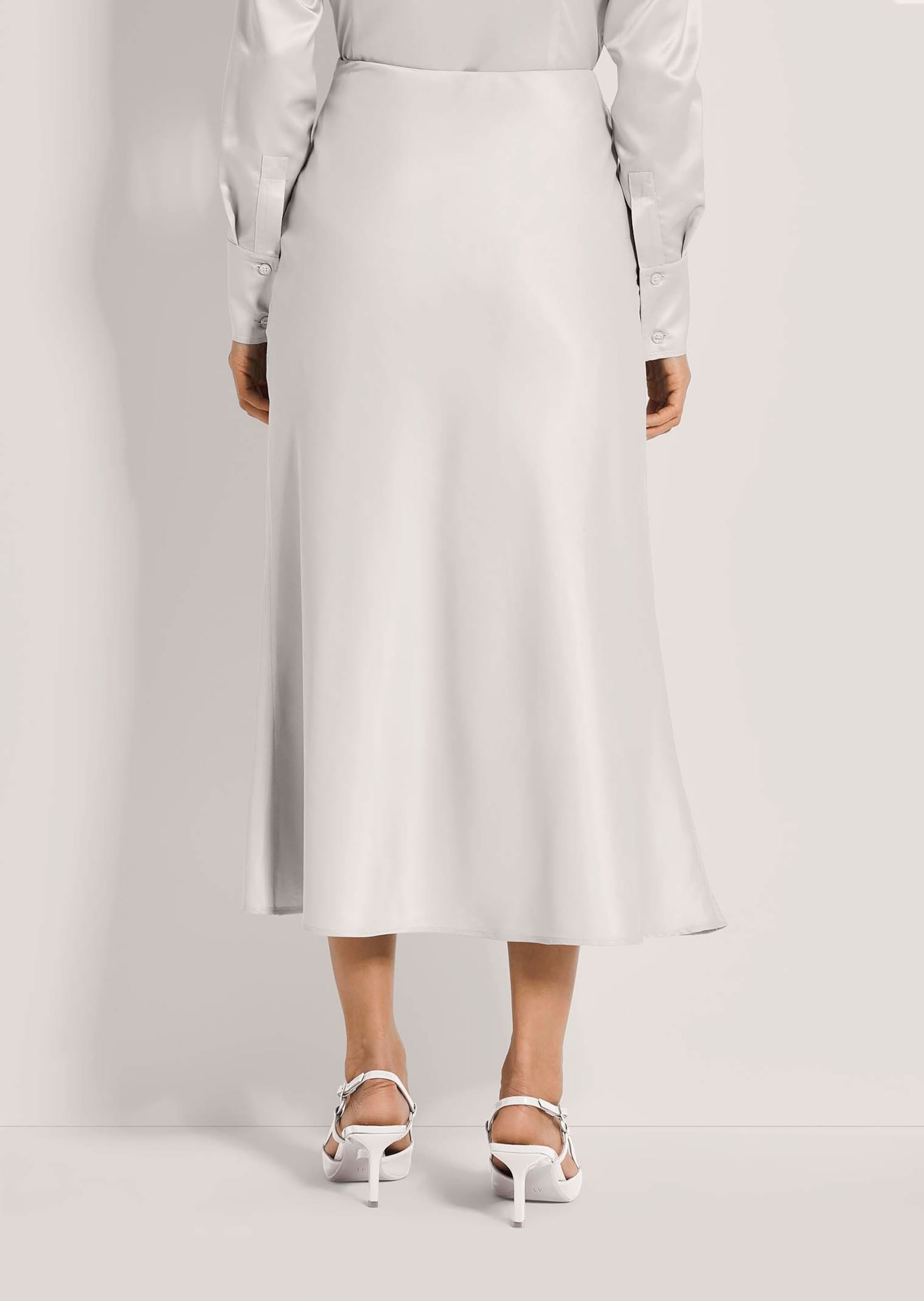 MADELEINE Midirock »Midirock Midi Satinrock für elegante Anlässe«