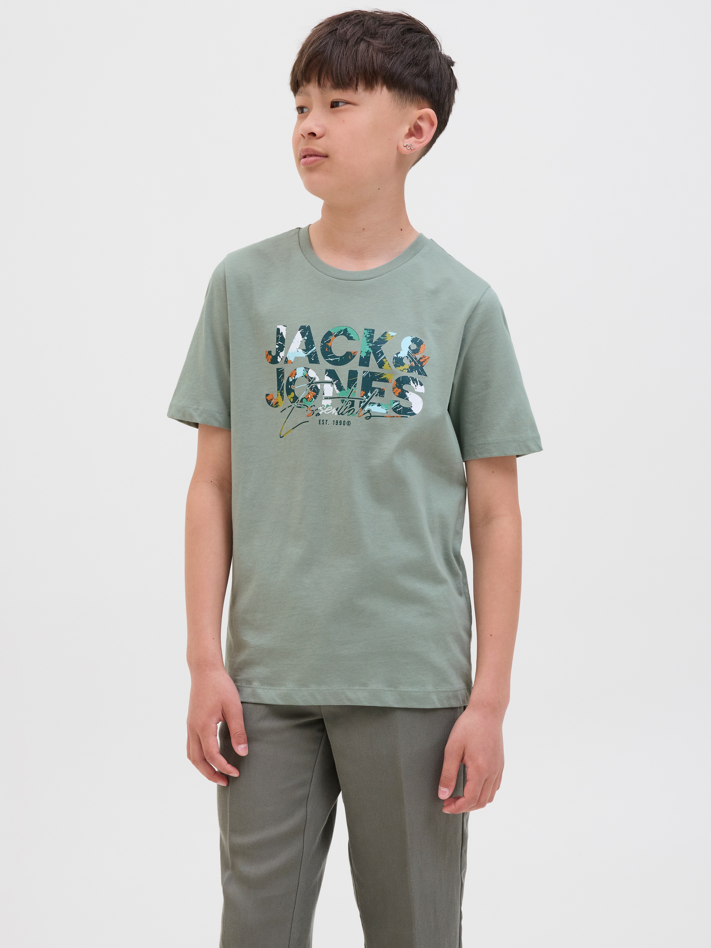 Jack & Jones Junior T-Shirt »JJGEPLAS TEE SS CREW NECK JNR«