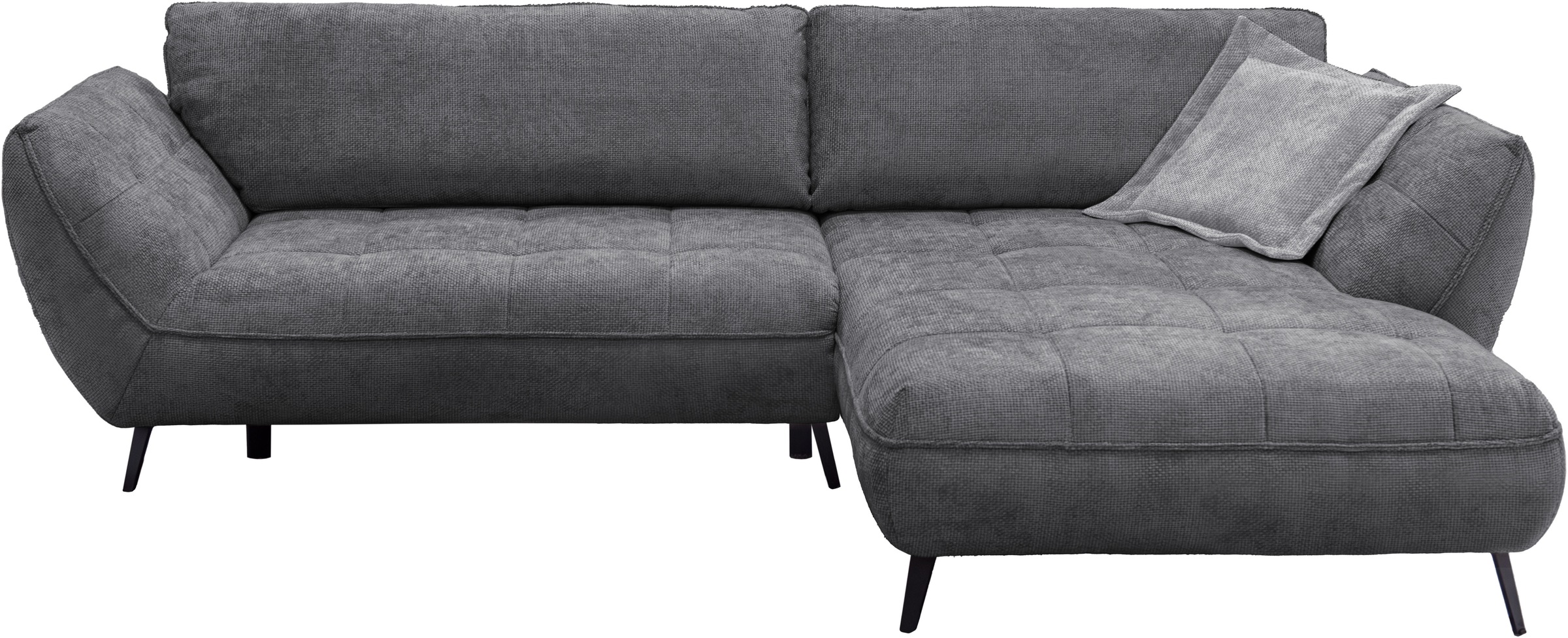 exxpo - sofa fashion Ecksofa »Samoa, bequem und modern, mit Easy-Lift-Bettfunktion, L-Form«, Ecksofa Samoa, inkl. Bettfunktion, Bettkasten und Rückenkissen