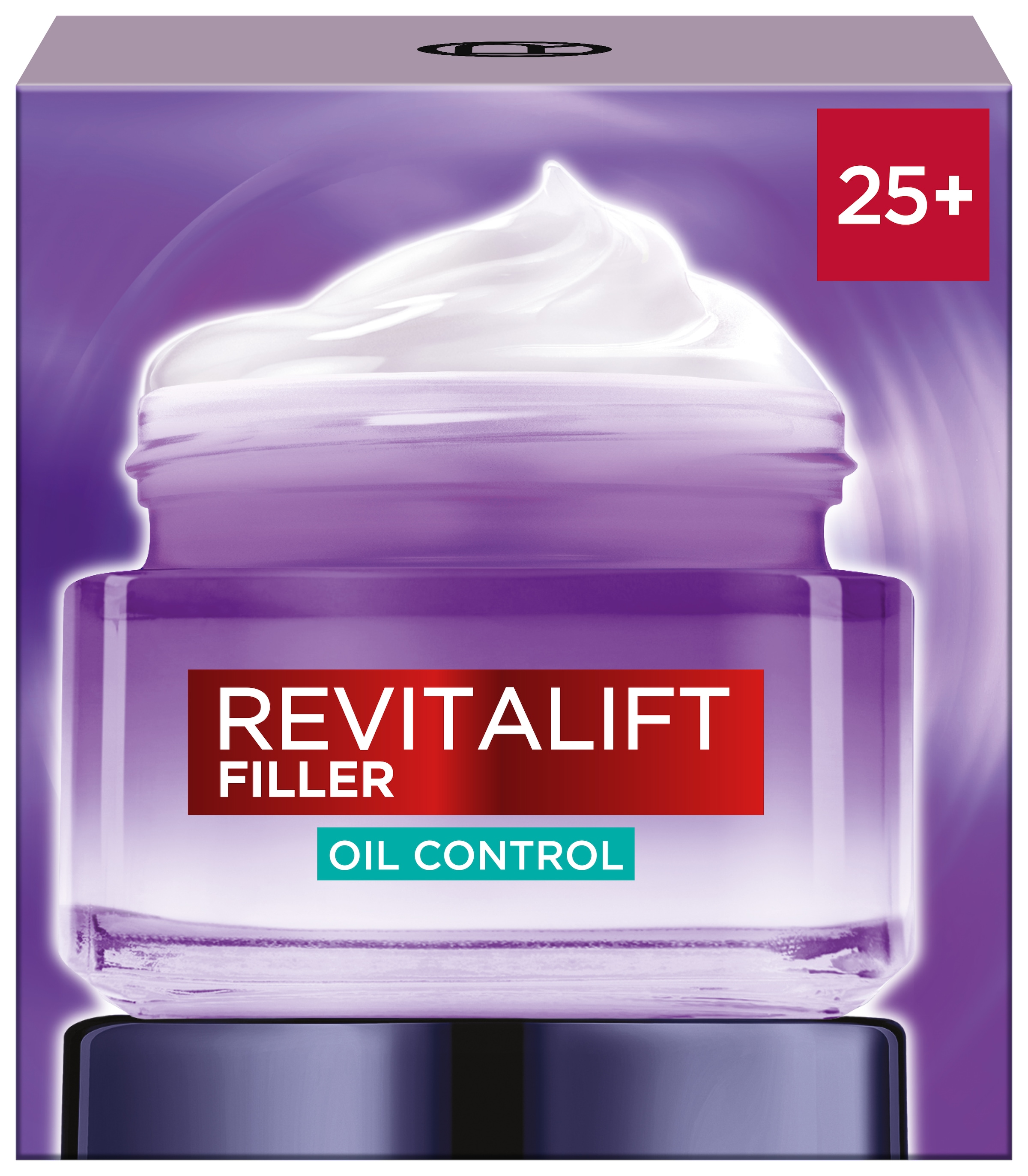 L'ORÉAL PARIS Gesichtsgel »REVITALIFT FILLER MATTIERENDE GEL-CREME OIL CONTROL« mildert erste Anzeichen von Hautalterung bei fettiger Haut.