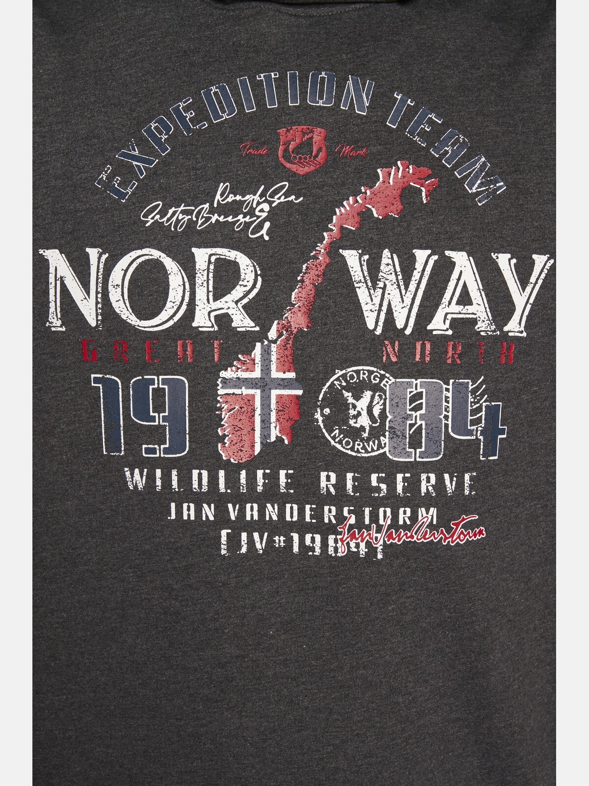 Jan Vanderstorm Kapuzensweatshirt »Sweatshirt HINRICUS«