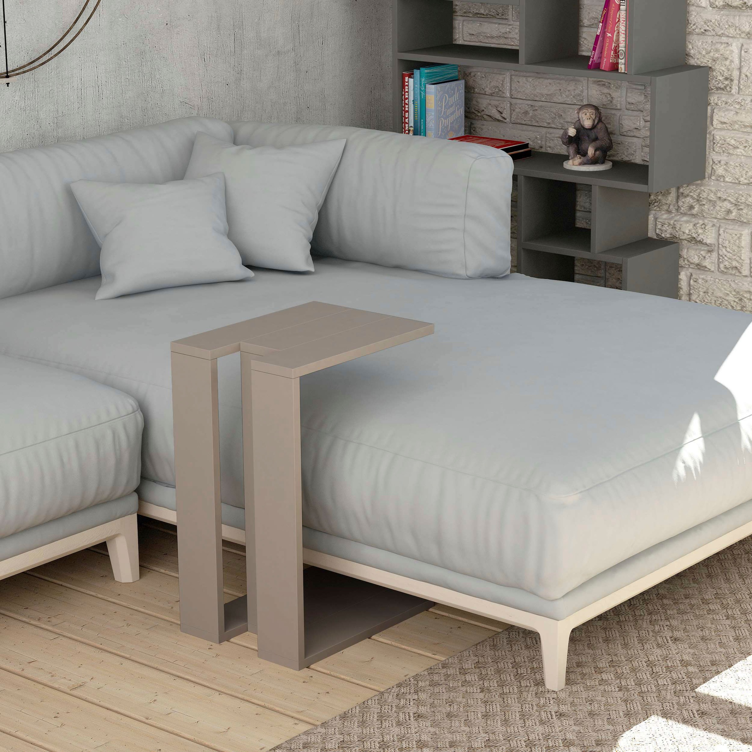Decortie Beistelltisch »MUJU BEISTELLTISCH«, (Packung, 1 St.), Leichte Montage, Lagerung, Platzsparend