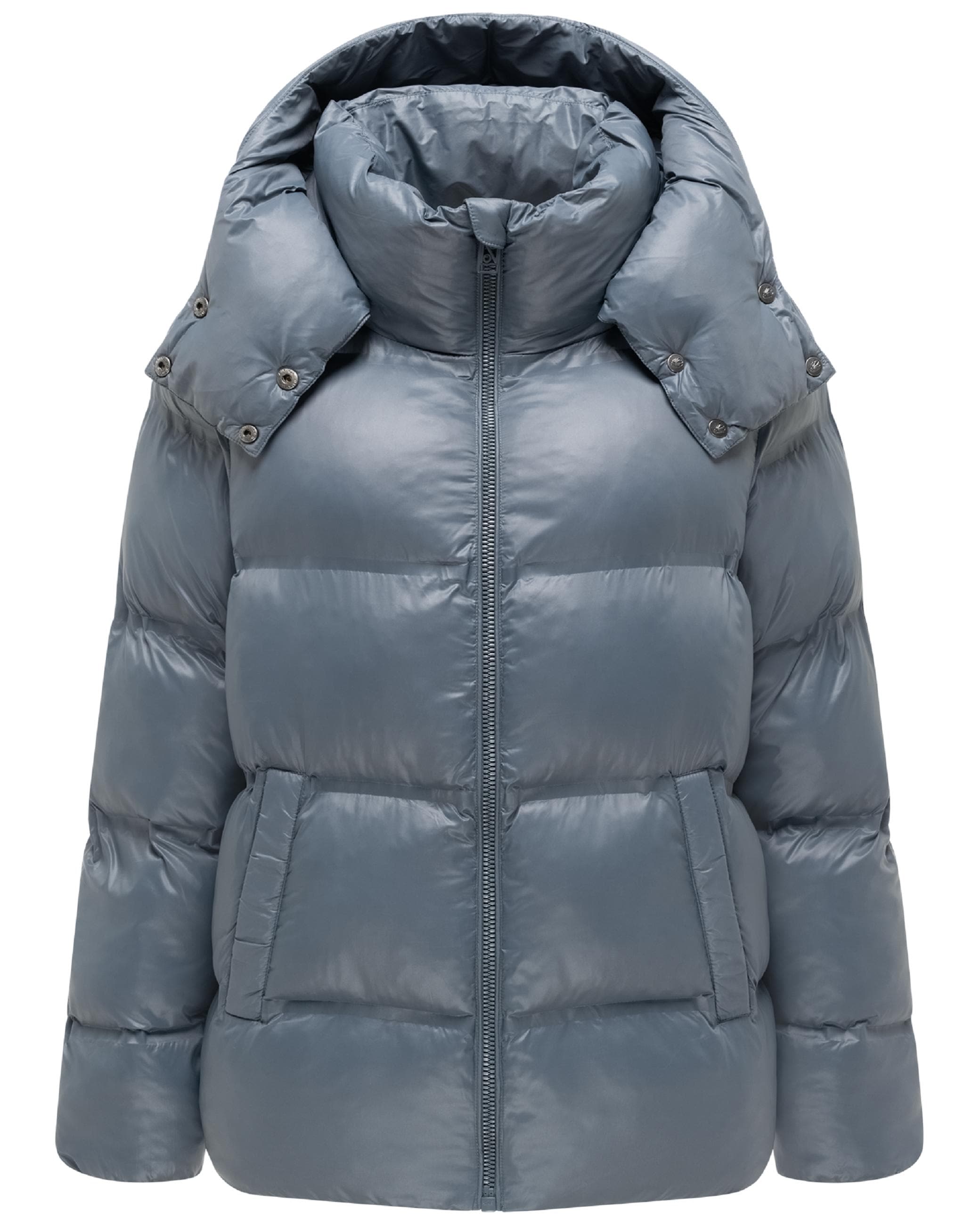 Navahoo Steppjacke »Steppjacke Snow-Frame 14« mit Kapuze Damen Winterjacke mit abnehmbarer Kapuze