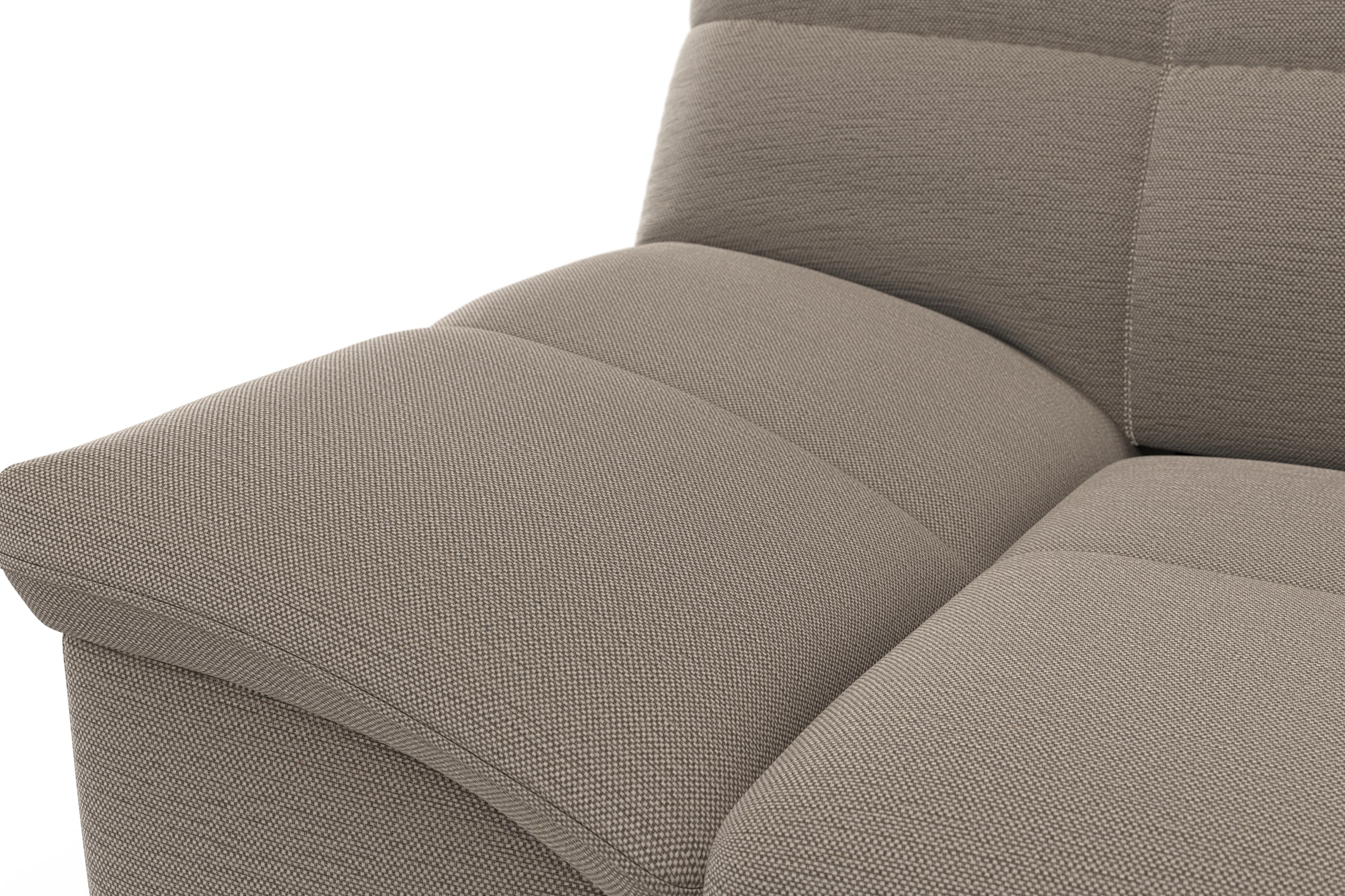 DOMO collection 2-Sitzer »SPLASH Breite 211 cm, moderne Sitz- und Rückensteppung, komfortabel« flache Armlehnen zum Entspannen