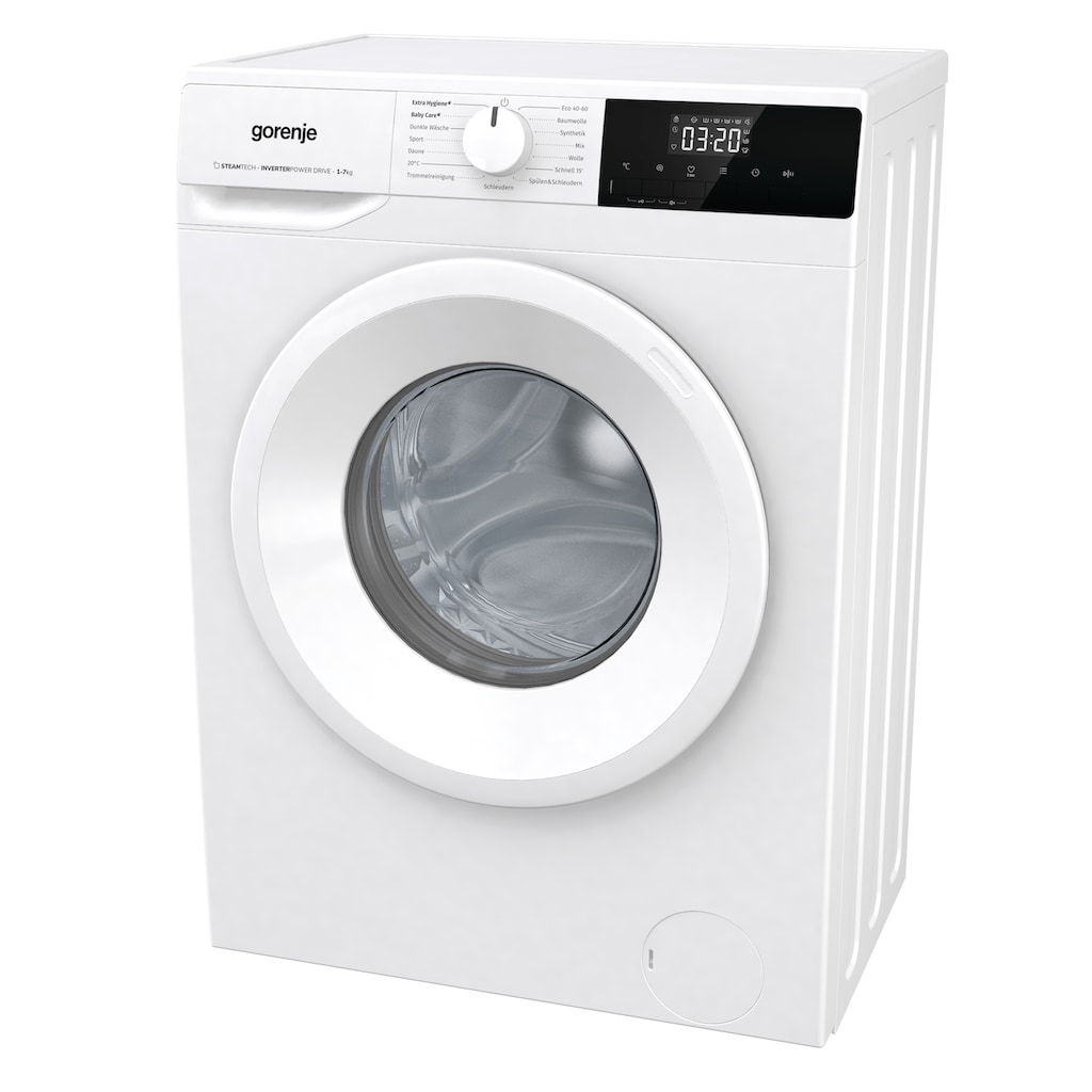 GORENJE Waschmaschine, WNHPI74SCPS/DE, 7 kg, 1400 U/min, Quick 17´Programm