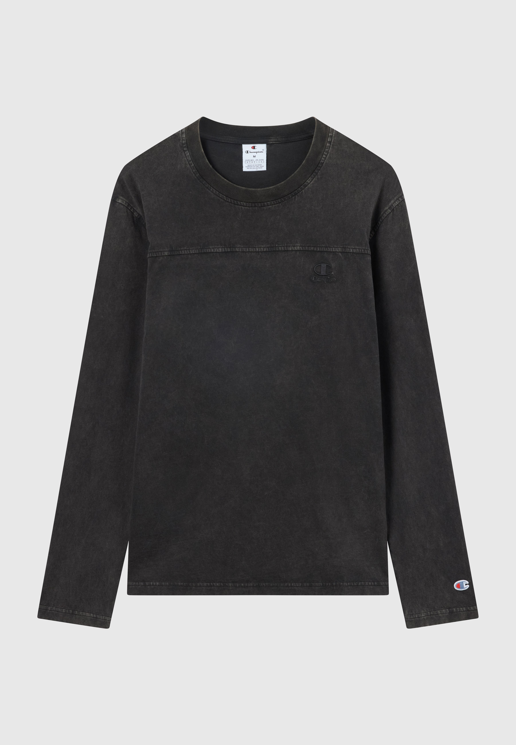 Champion Langarmshirt »ICONS Wash Crewneck Long Sleeve T-Shirt«, (1 tlg.)