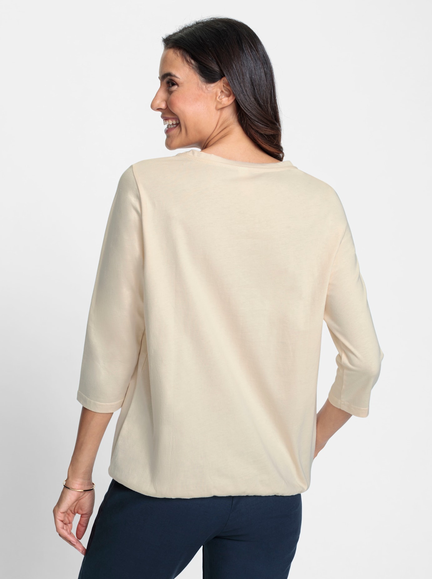 Inspirationen 3/4-Arm-Shirt »Shirt«, (1 tlg.)
