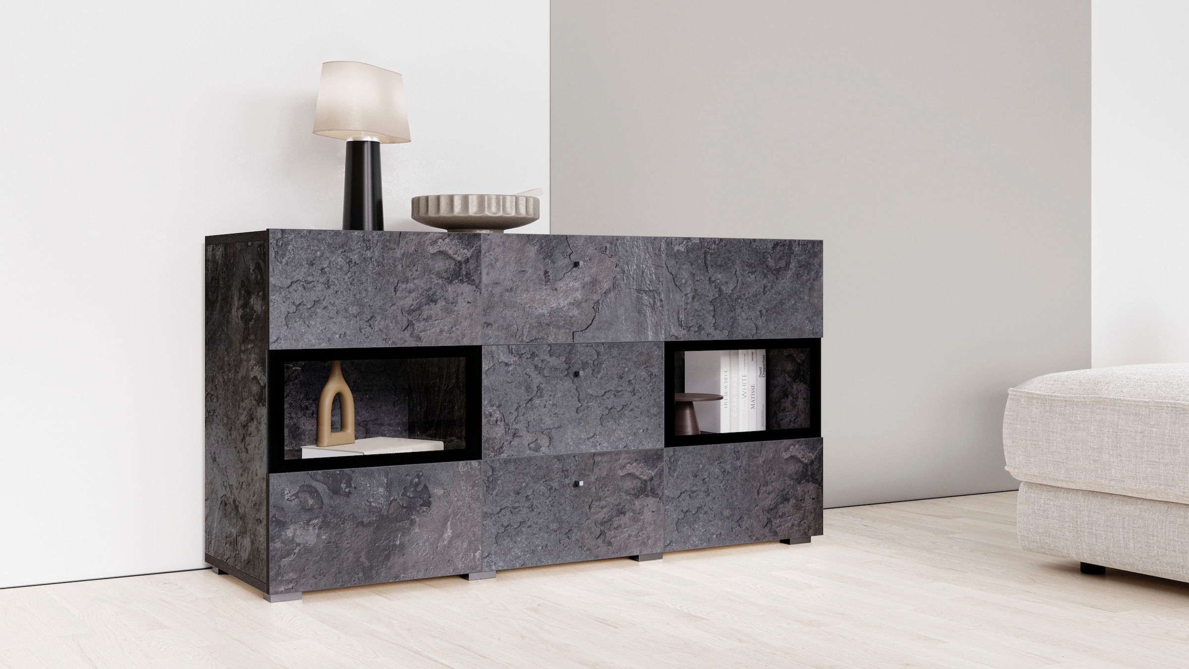 OTTO home Sideboard »Baros« Breite 132 cm