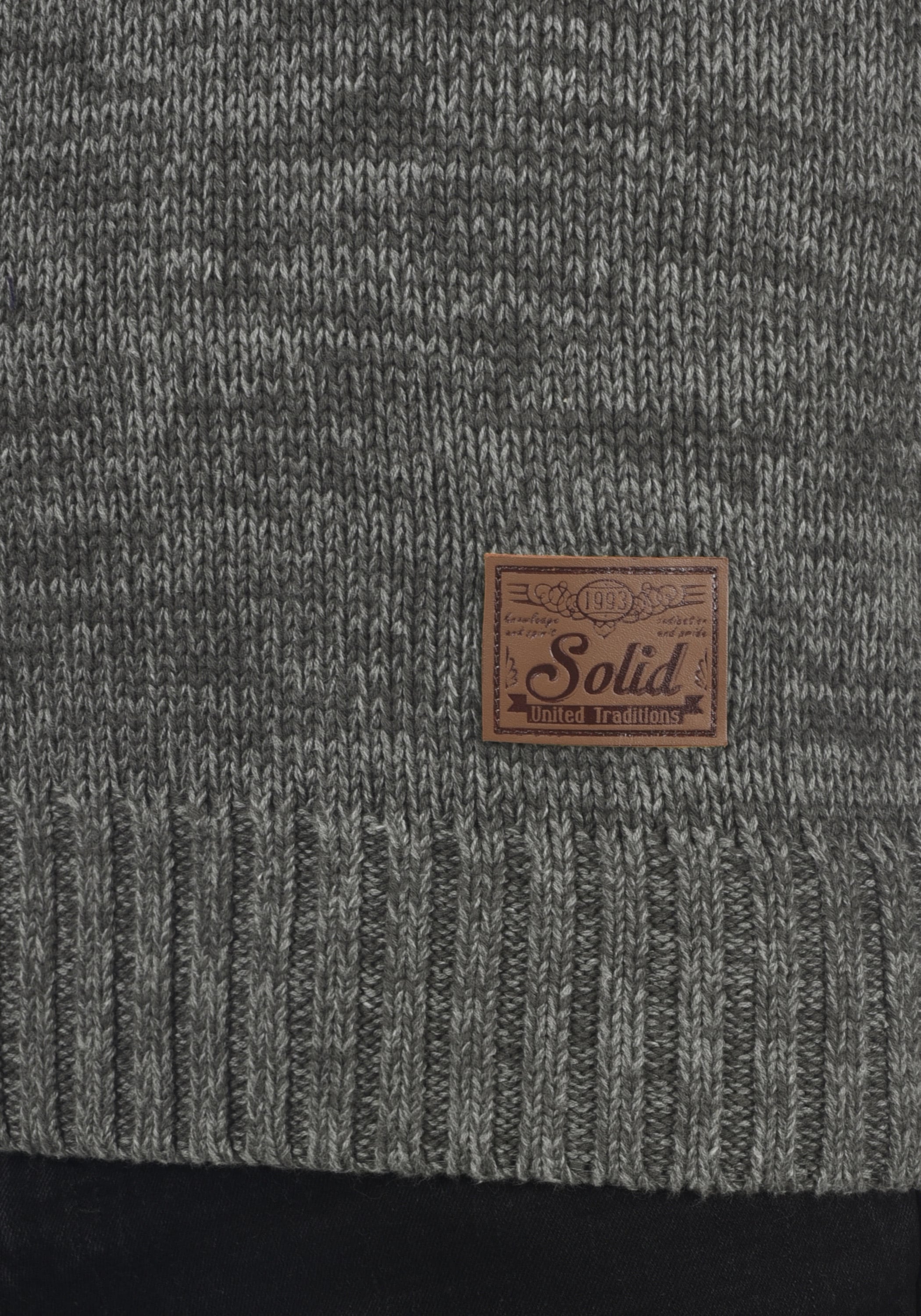 !Solid Schalkragenpullover »Schalkragenpullover SDPhil«