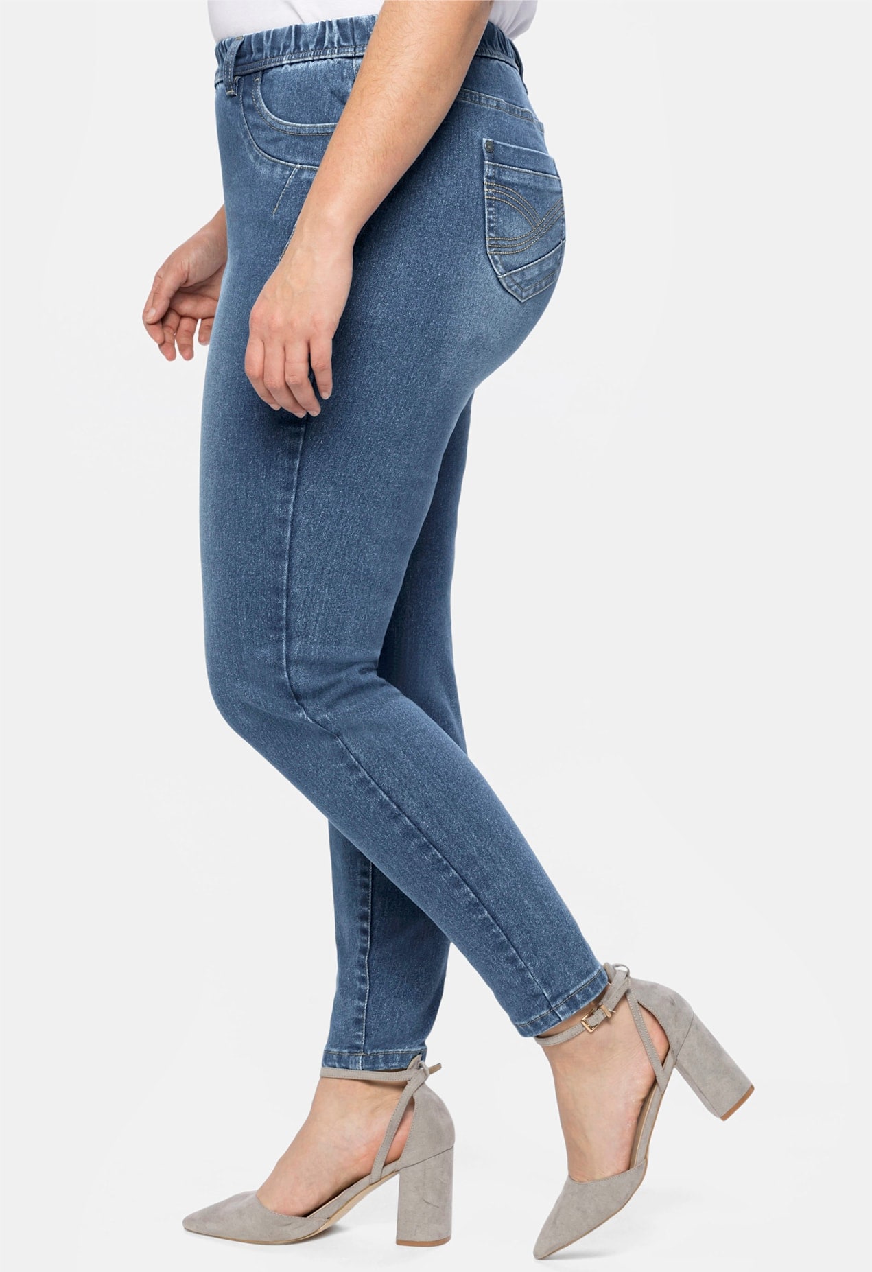 Sheego Stretch-Jeans, (1 tlg.)
