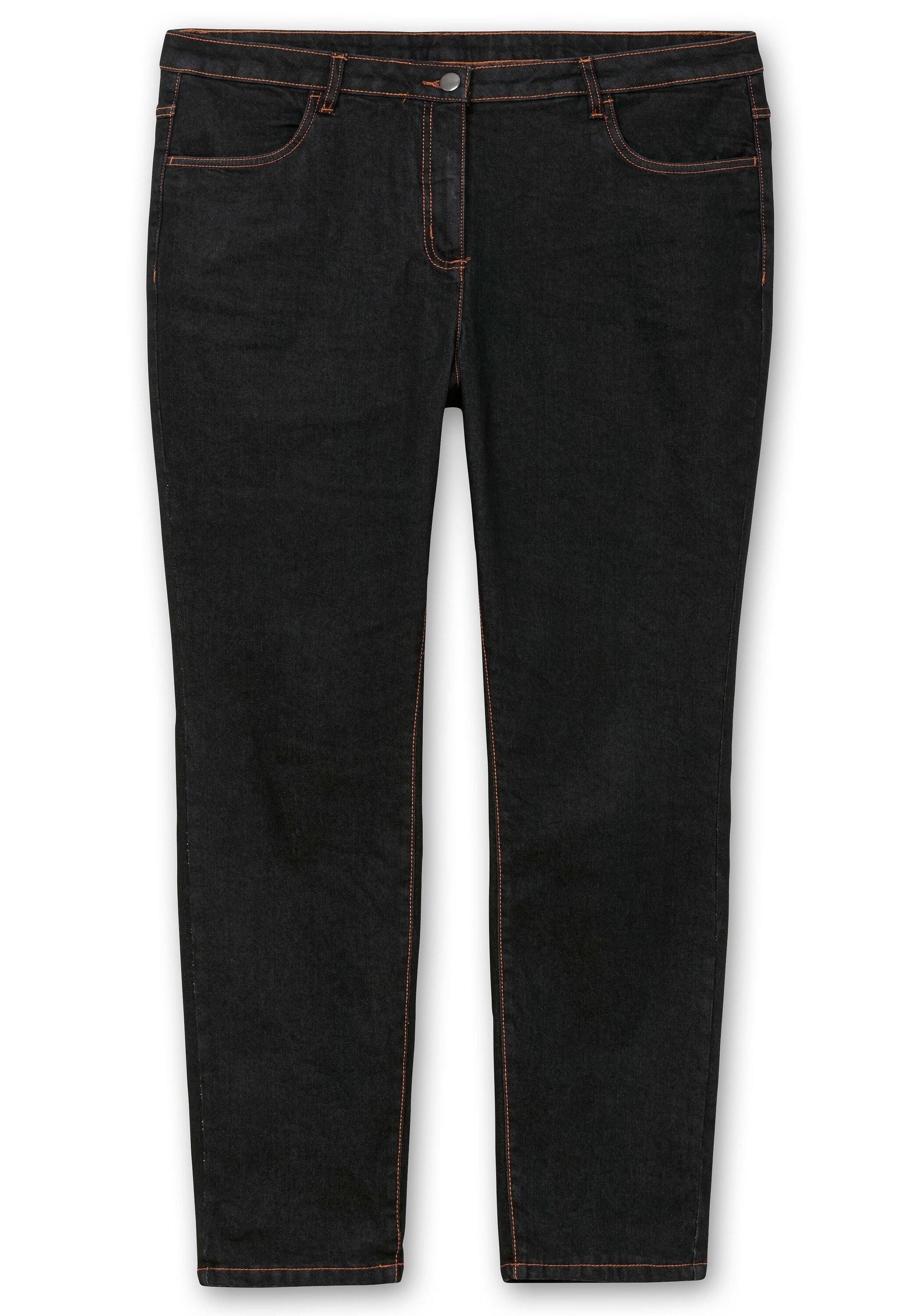 Sheego Gerade Jeans »Gerade Thermojeans innen weich und wärmend angeraut«