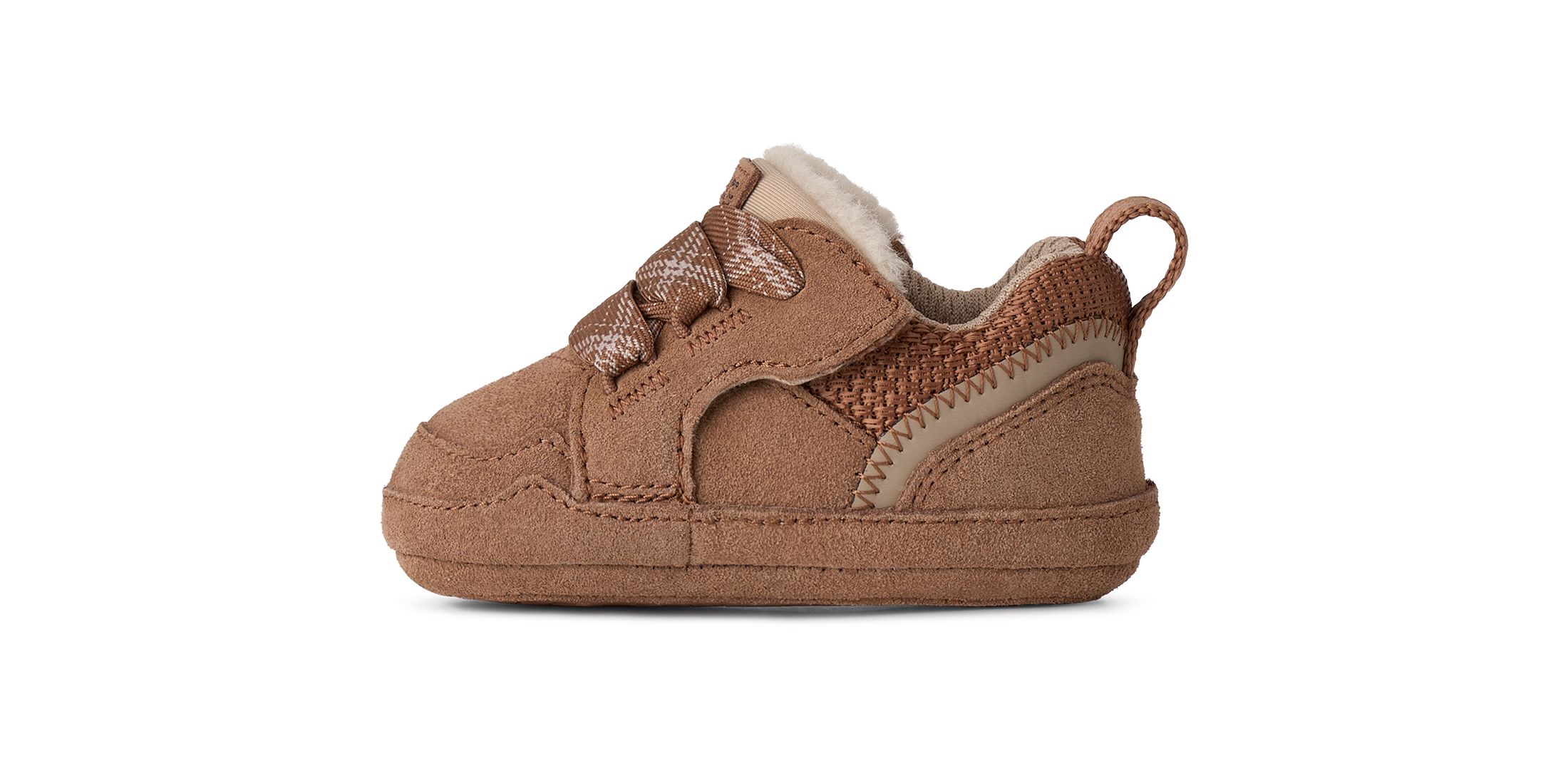 UGG Krabbelschuh »I BABY LOWMEL«  Schnürschuh, Klettschuh mit UGG-Logo auf der Lasche