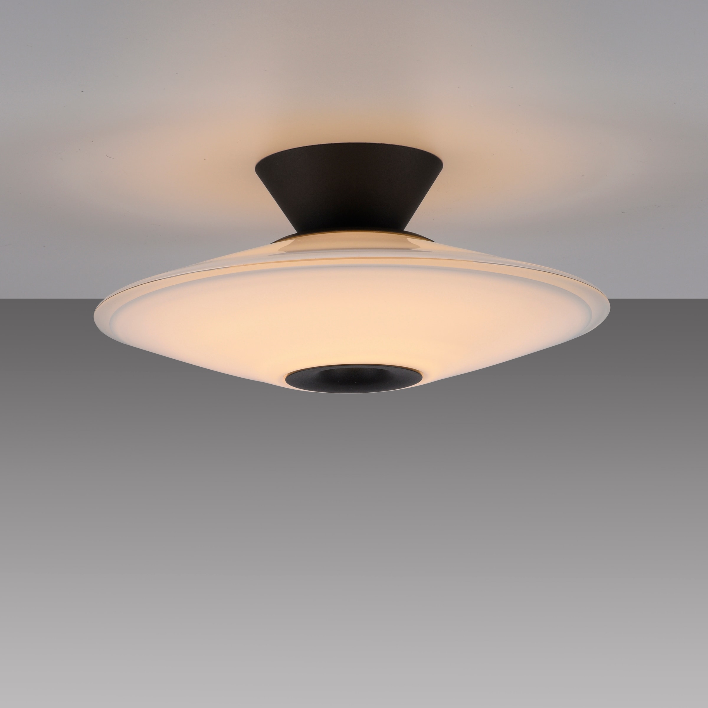 Paul Neuhaus LED Deckenleuchte »ELIPSA« LED-Board 1 Stk. Warmweiß Dimmfähig über separaten Tronicdimmer, Opalglas