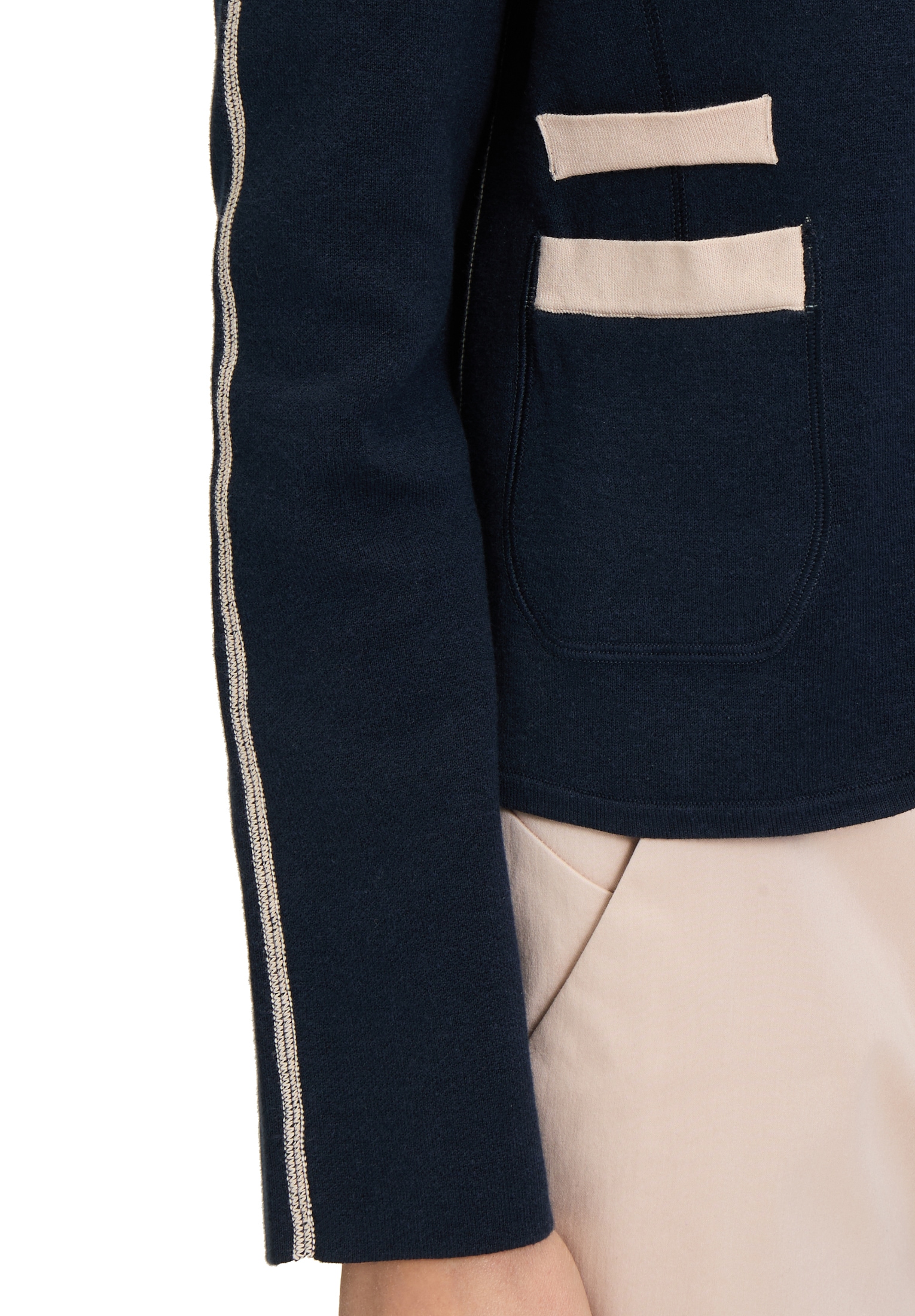 Betty Barclay Strickjacke »Strickblazer mit Wendefunktion«