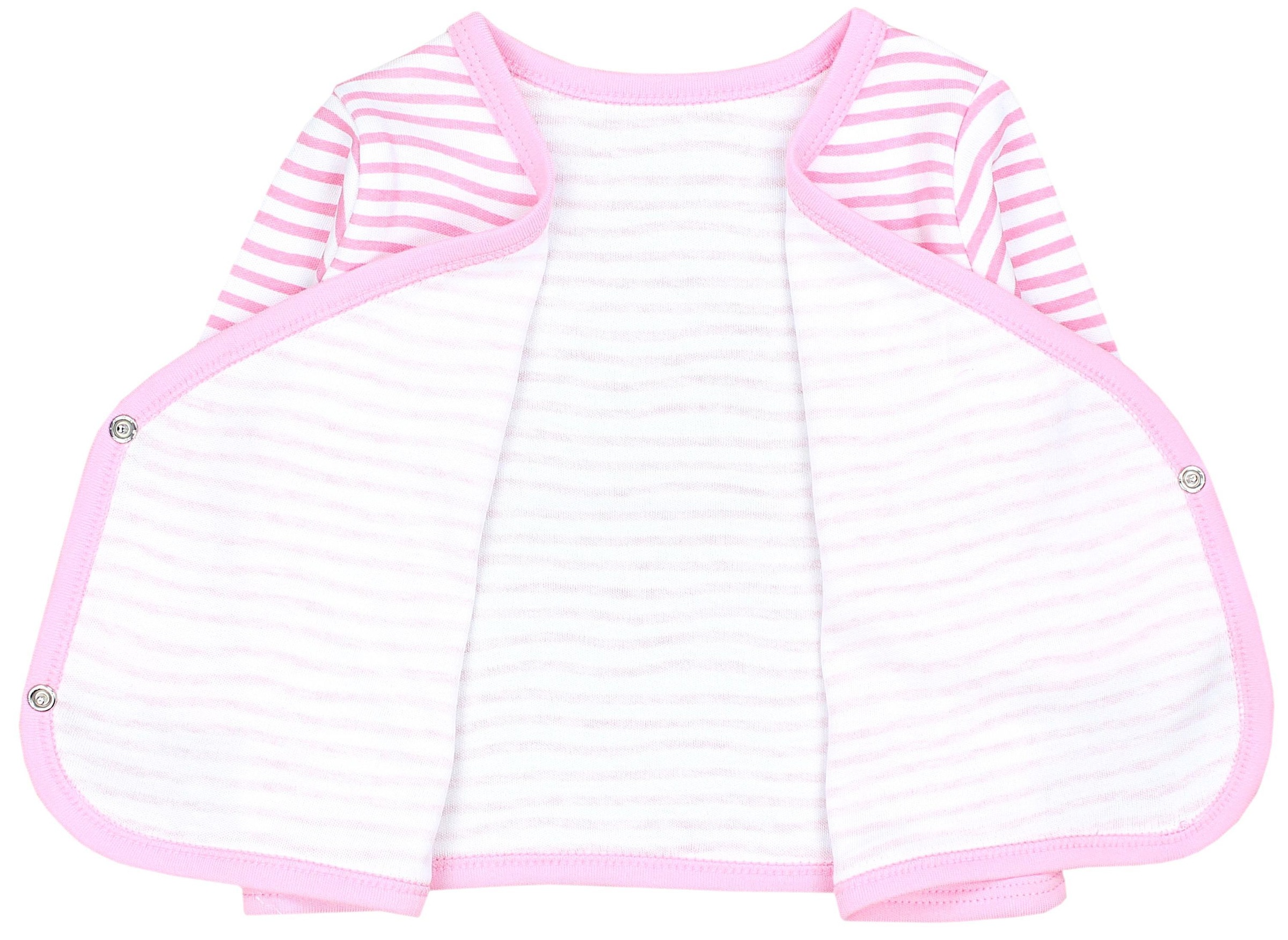 TupTam Wickelshirt »Wickelshirt Baby Langarm Wickelshirt 5er Set«