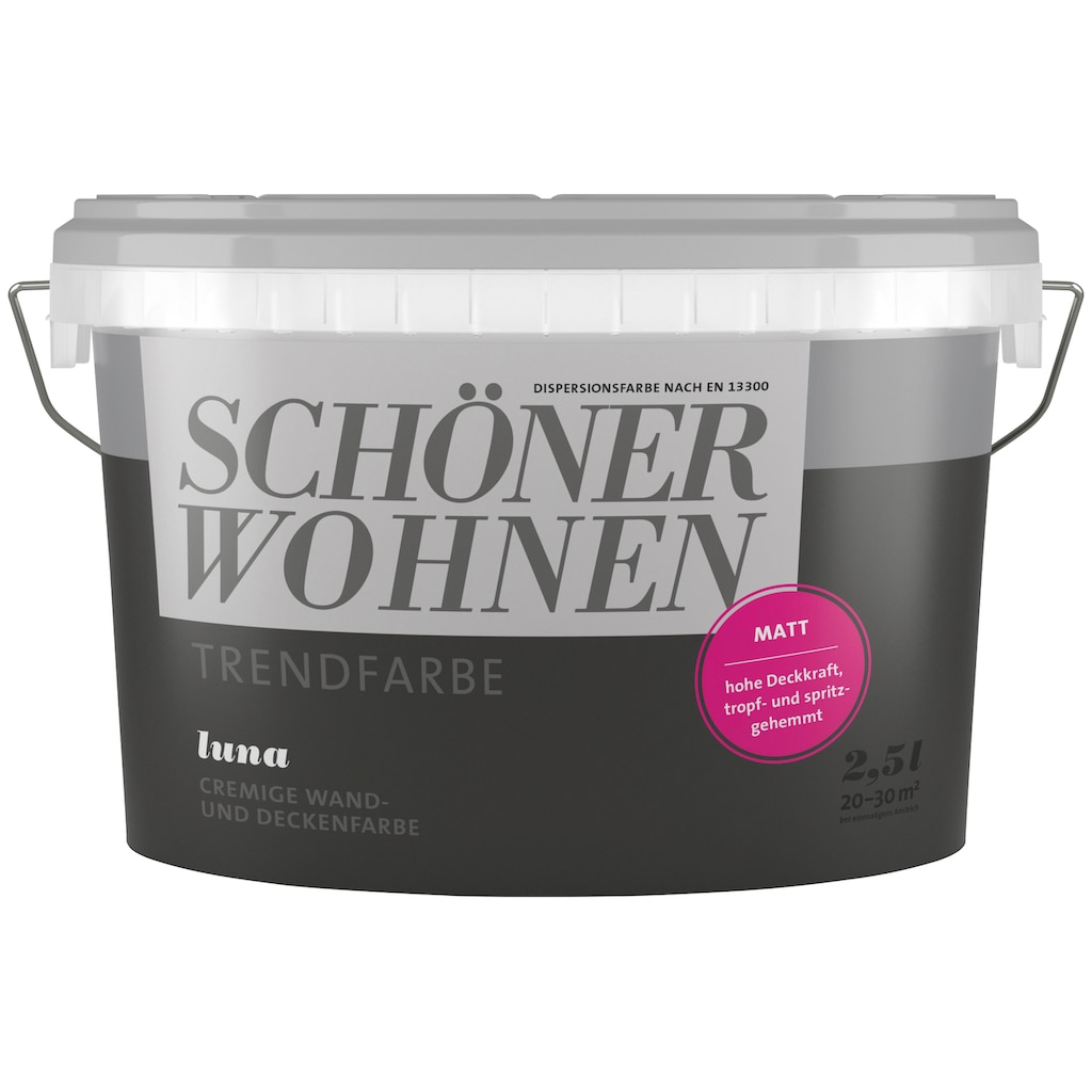 SCHÖNER WOHNEN FARBE Wand- und Deckenfarbe »TRENDFARBE, matt«