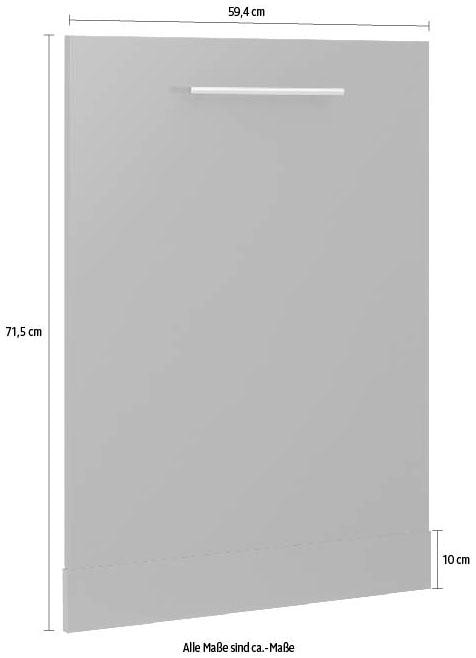 wiho Küchen Frontblende »Cali«, 60 cm breit, für vollintegrierbaren Geschirrspüler