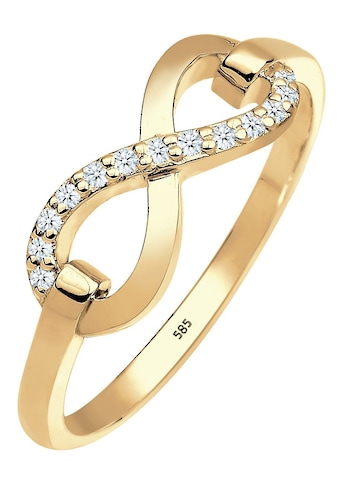 Elli DIAMONDS Diamantring »Infinity - Unendlichkeitsschleife, 0603822714«, mit... kaufen