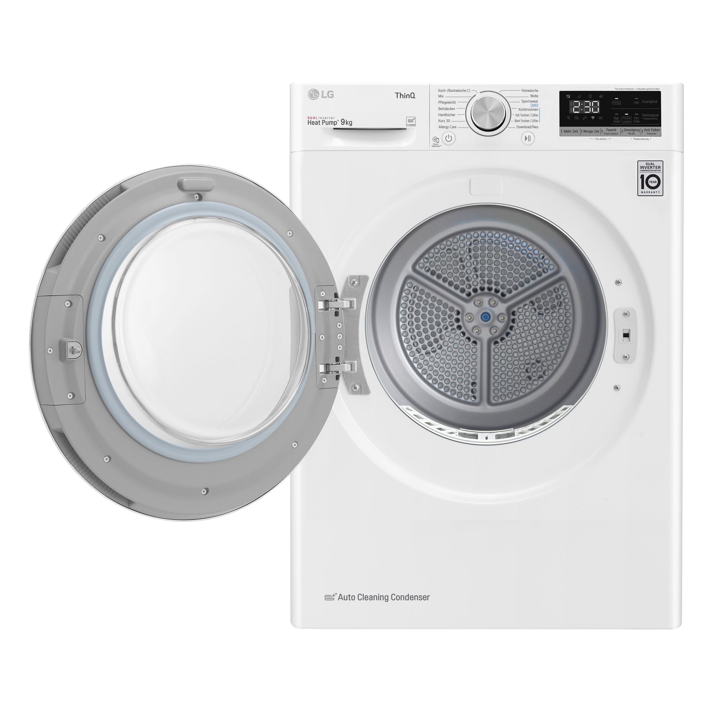 LG Wärmepumpentrockner »V5RT9N«, 9 kg