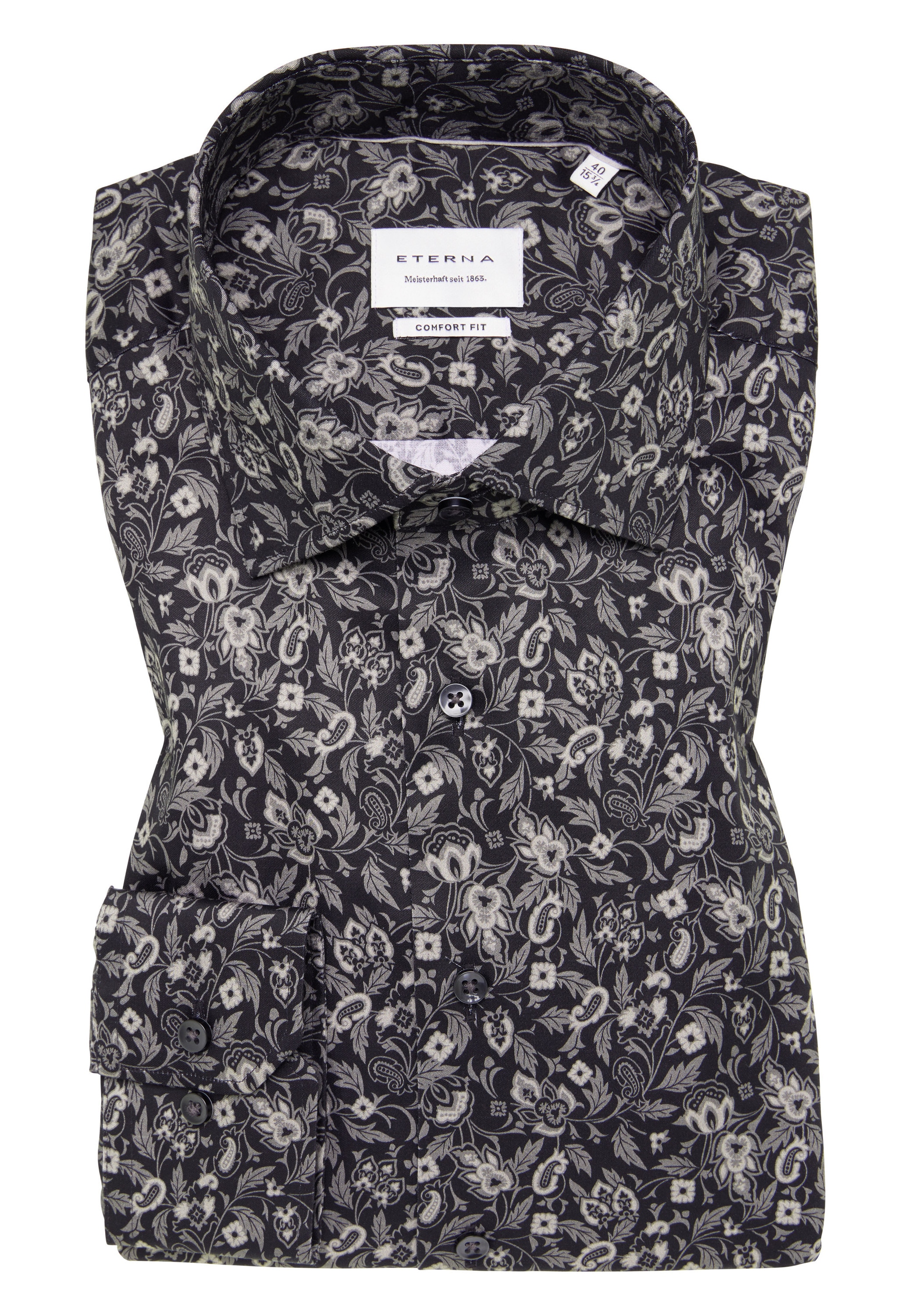 Eterna Langarmhemd »COMFORT FIT«, NON IRON (bügelfrei)