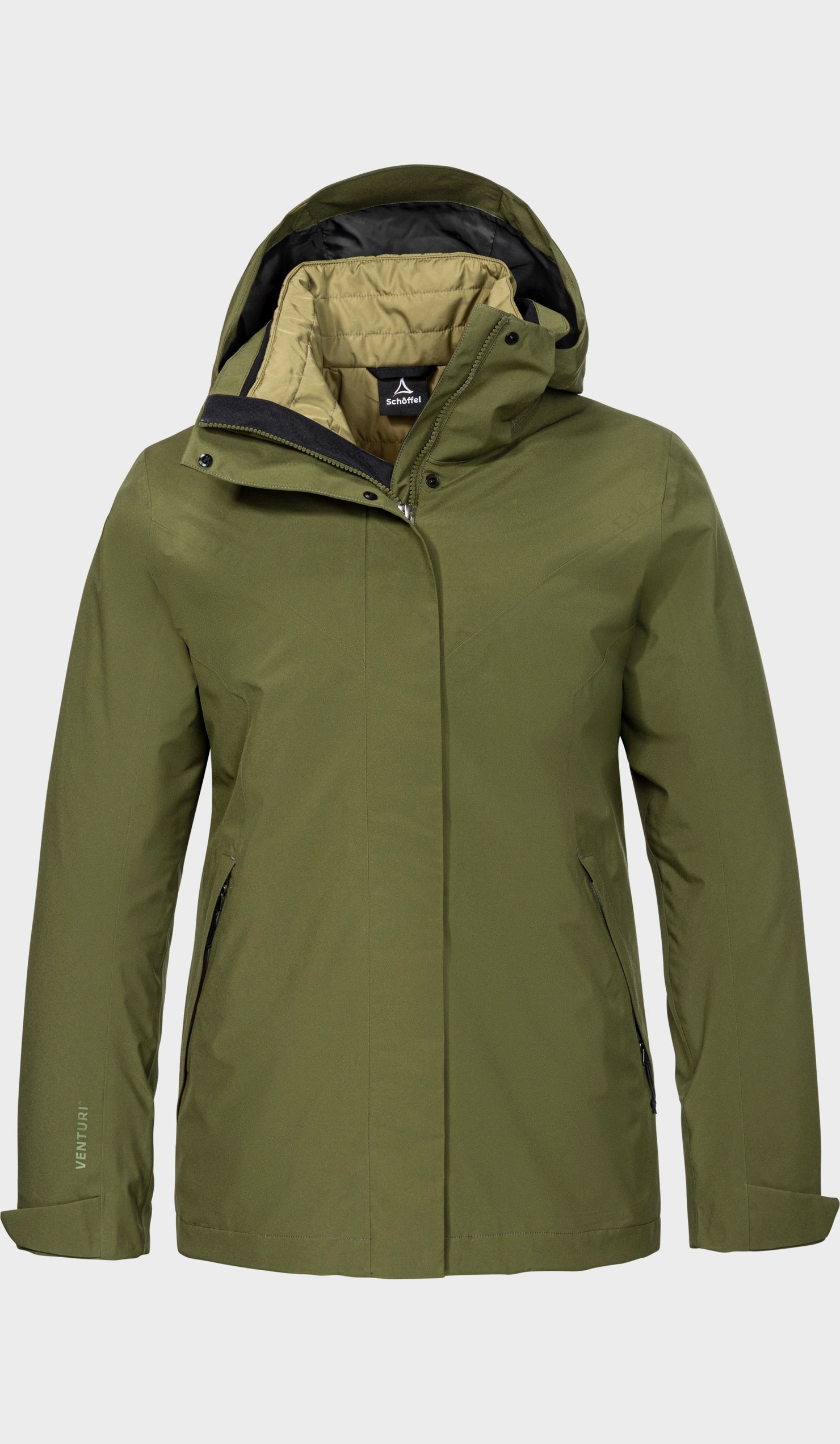 Schöffel Doppeljacke »3in1 Jacket Style Tamina WMS« mit Kapuze