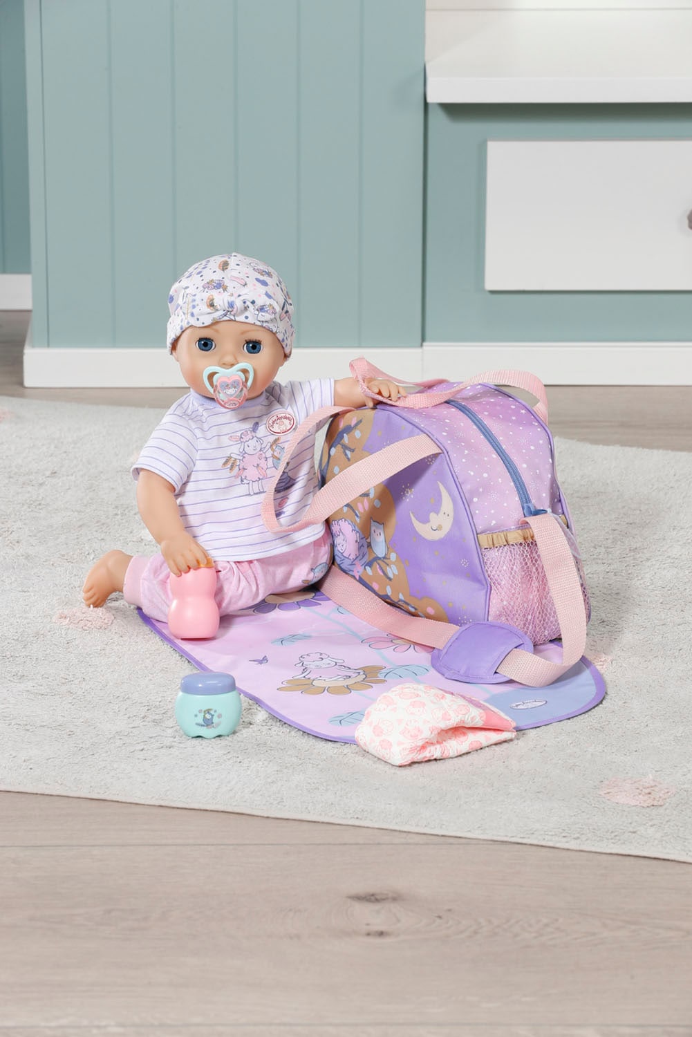 Baby Annabell Puppen Wickeltasche, mit Zubehör