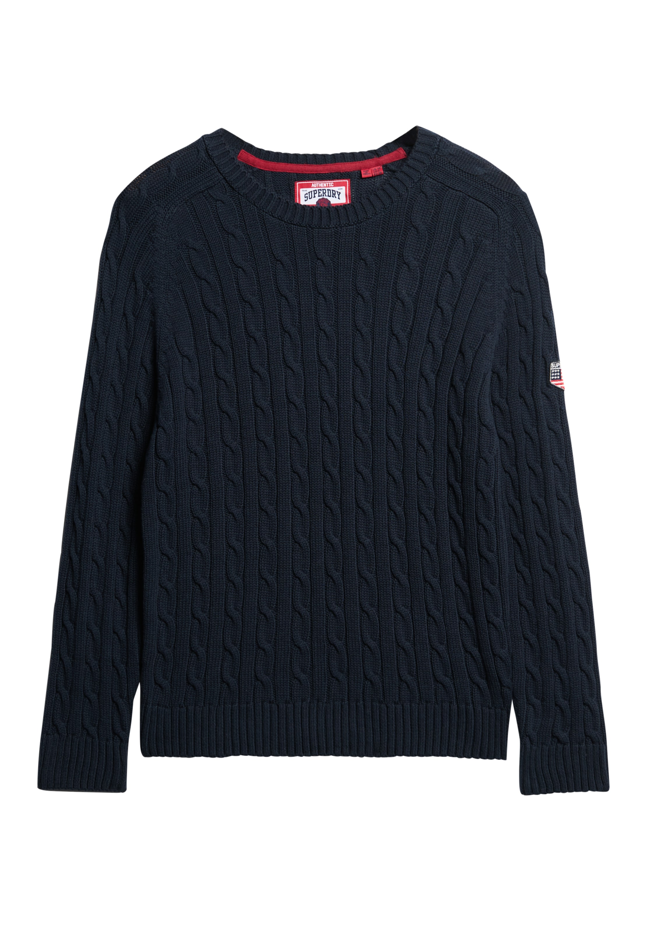 Superdry Strickpullover »SLOUCHY CABLE KNIT«