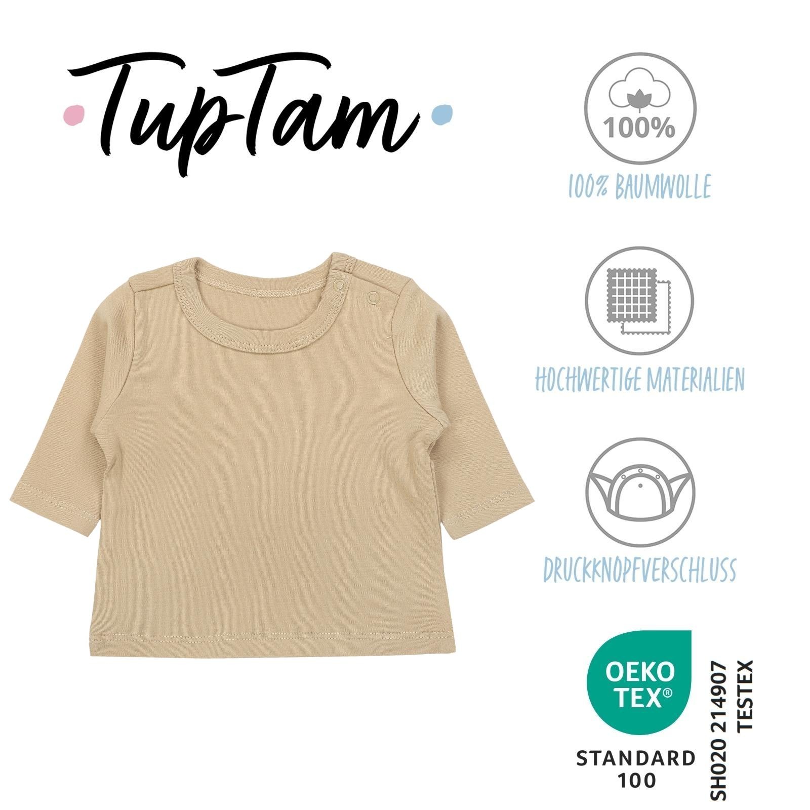 TupTam Langarmshirt »Shirt Baby Jungen Langarmshirt 5er Set«