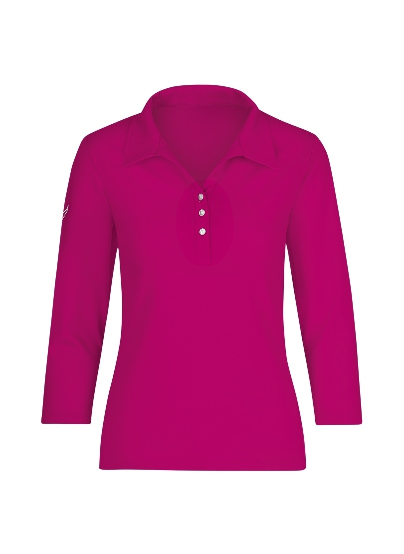 Trigema Poloshirt »TRIGEMA Poloshirt mit Kristallsteinen« 1 Stk.