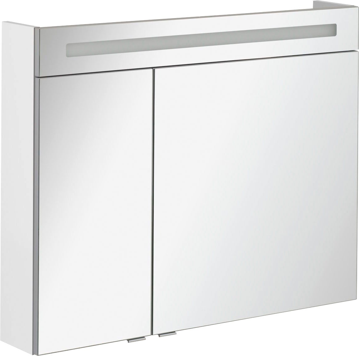 FACKELMANN Spiegelschrank »CL 90 - weiß«, Badmöbel Breite 90 cm, 2 Türen, doppelseitig  verspiegelt online bei OTTO