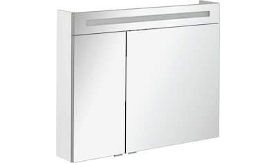 FACKELMANN Spiegelschrank »CL 90 - weiß«, Badmöbel Breite 90 cm, 2 Türen, doppelseitig  verspiegelt online bei OTTO