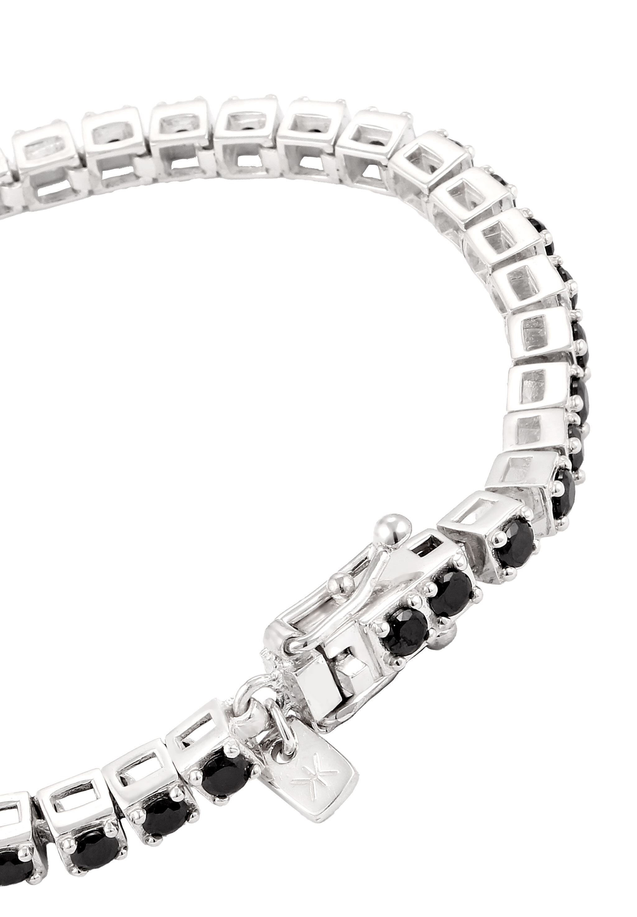 Kuzzoi Armreif »Armband Tennisarmband Zirkonia Weiß 925 Sterling Silber«