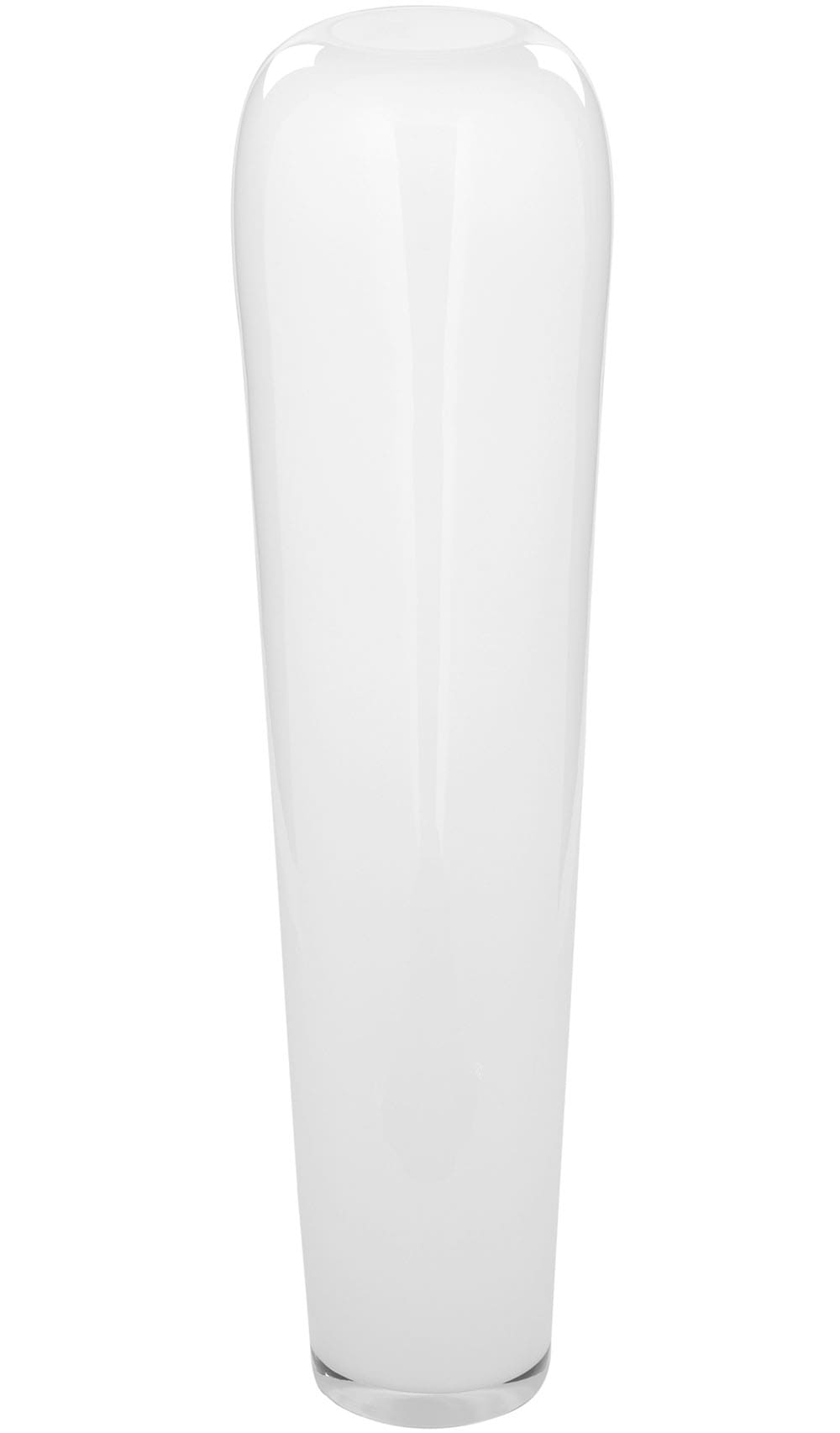 Bodenvase »TUTZI«, (1 St.), Höhe ca. 70 cm x Ø 21 cm, Vase aus Opalglas, mundgeblasen,...