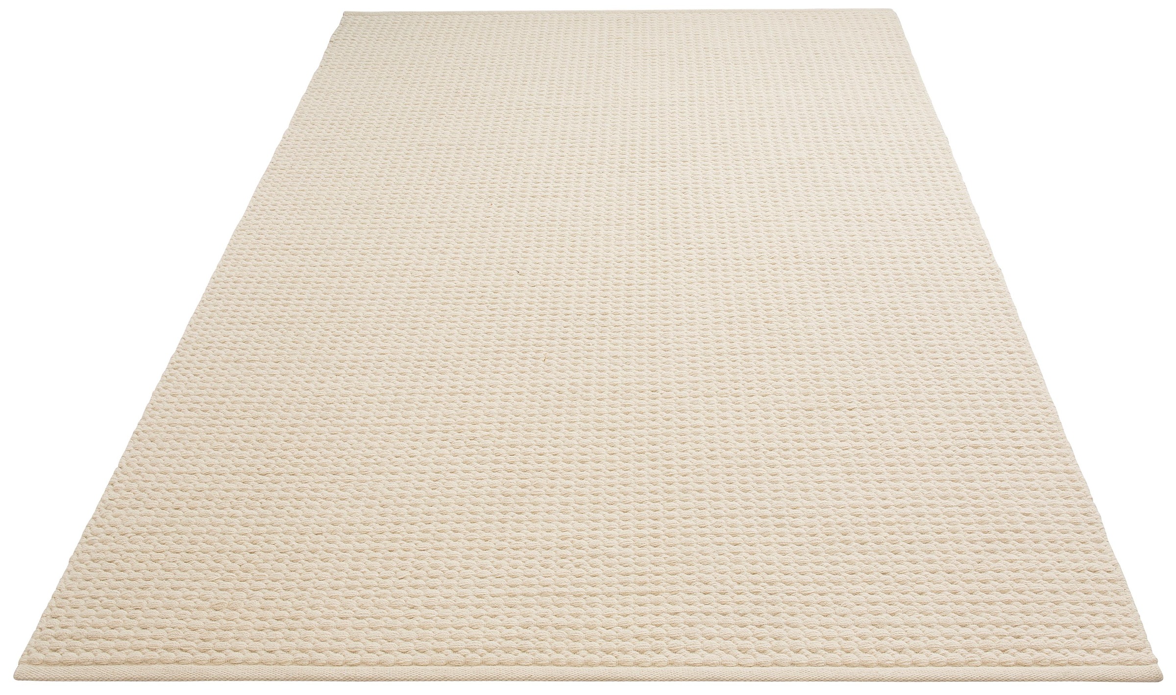 DELAVITA Teppich »Sanara«, rechteckig, 13 mm Höhe, Strickoptik, Wohnzimmer