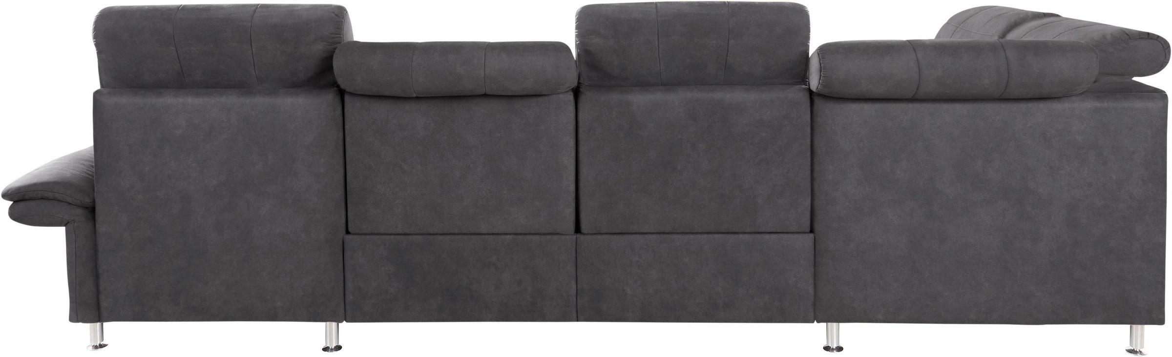 Places of Style Wohnlandschaft »Manhattan U-Form«, 2 Sitze mit elektrischer Relaxfunktion, verstellbare Armlehnen