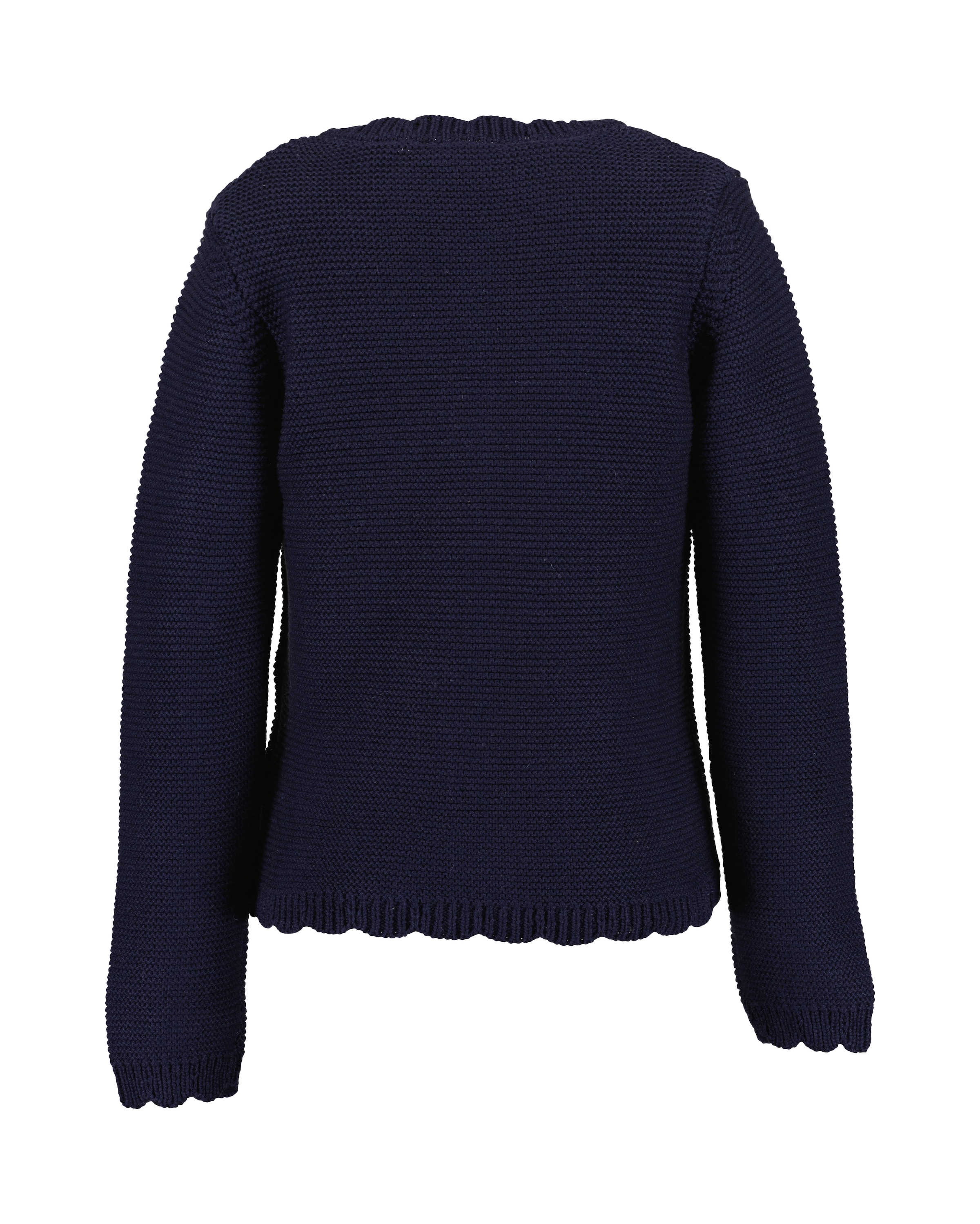 Blue Seven Cardigan, mit süßen, gewellten Kanten