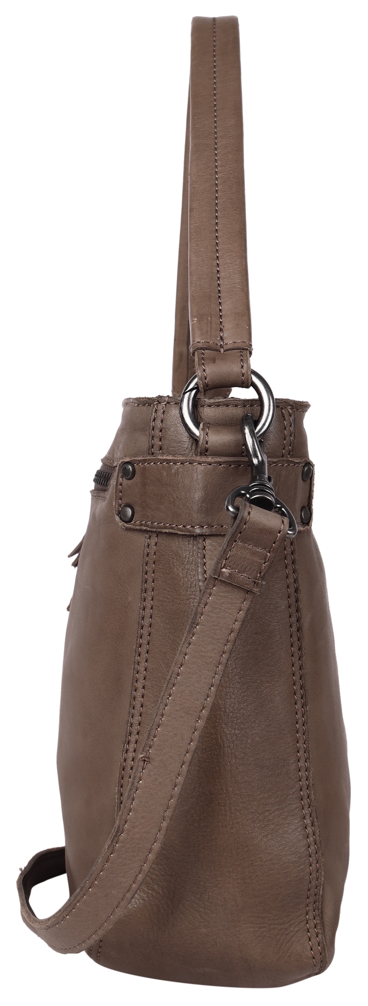 HARBOUR 2nd Hobo »Luisa«, Henkeltasche Umhängetasche Handtasche Damen