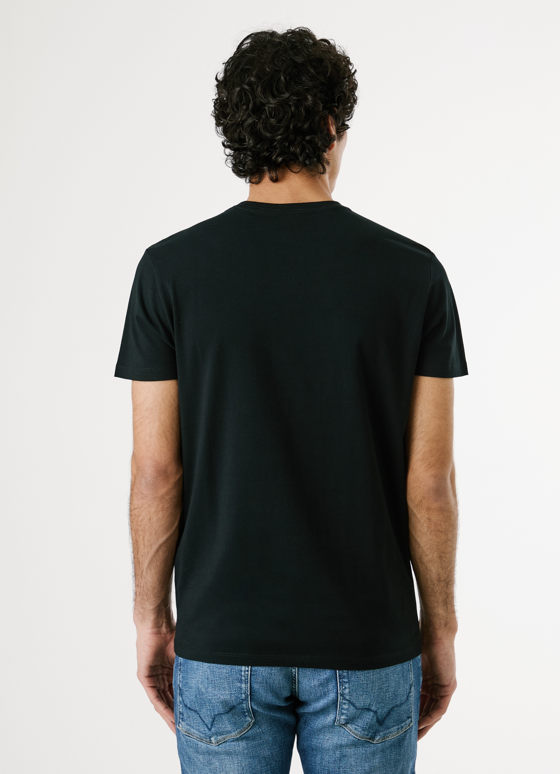 Pepe Jeans T-Shirt mit Markenprint vorne