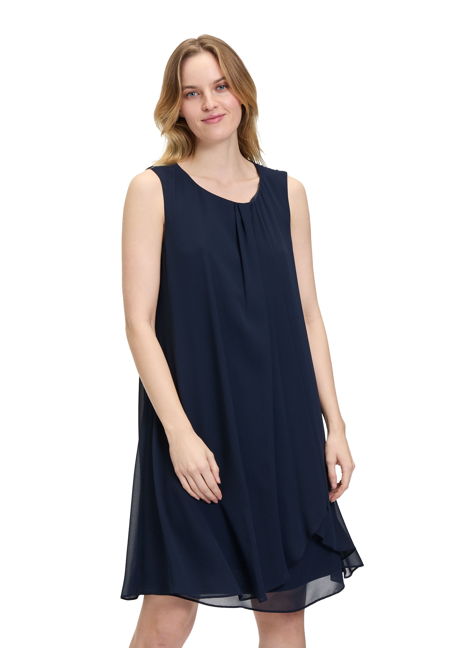 Betty&Co Chiffonkleid »Chiffonkleid im Layer Look«