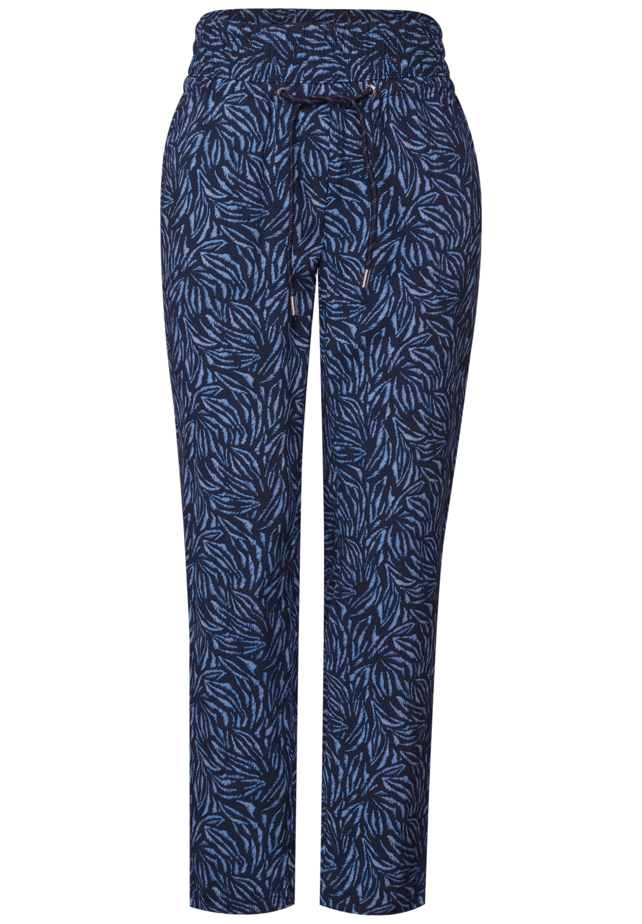 Cecil Stoffhose »Style Chelsea«, gemustert und mit Kordelzug