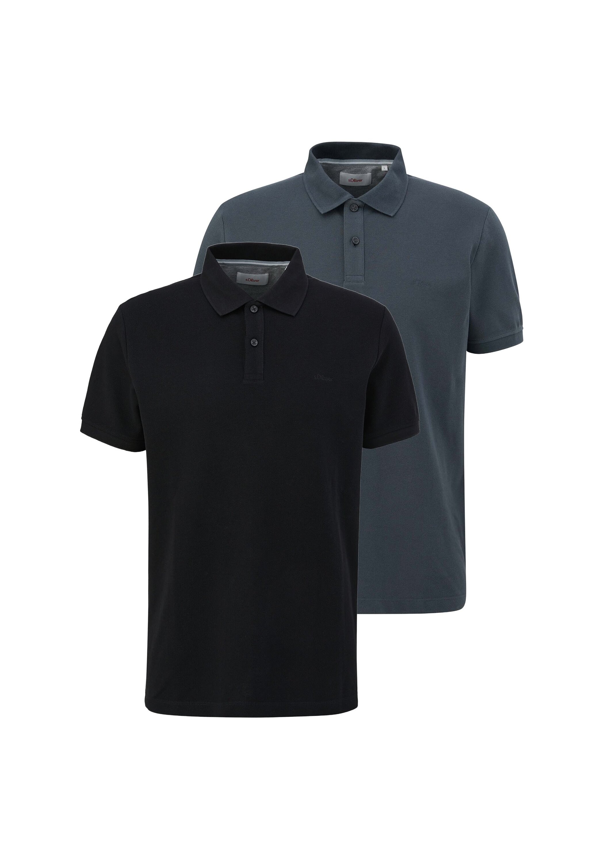 s.Oliver Poloshirt »Poloshirt Basic Poloshirt 2er Pack« 2