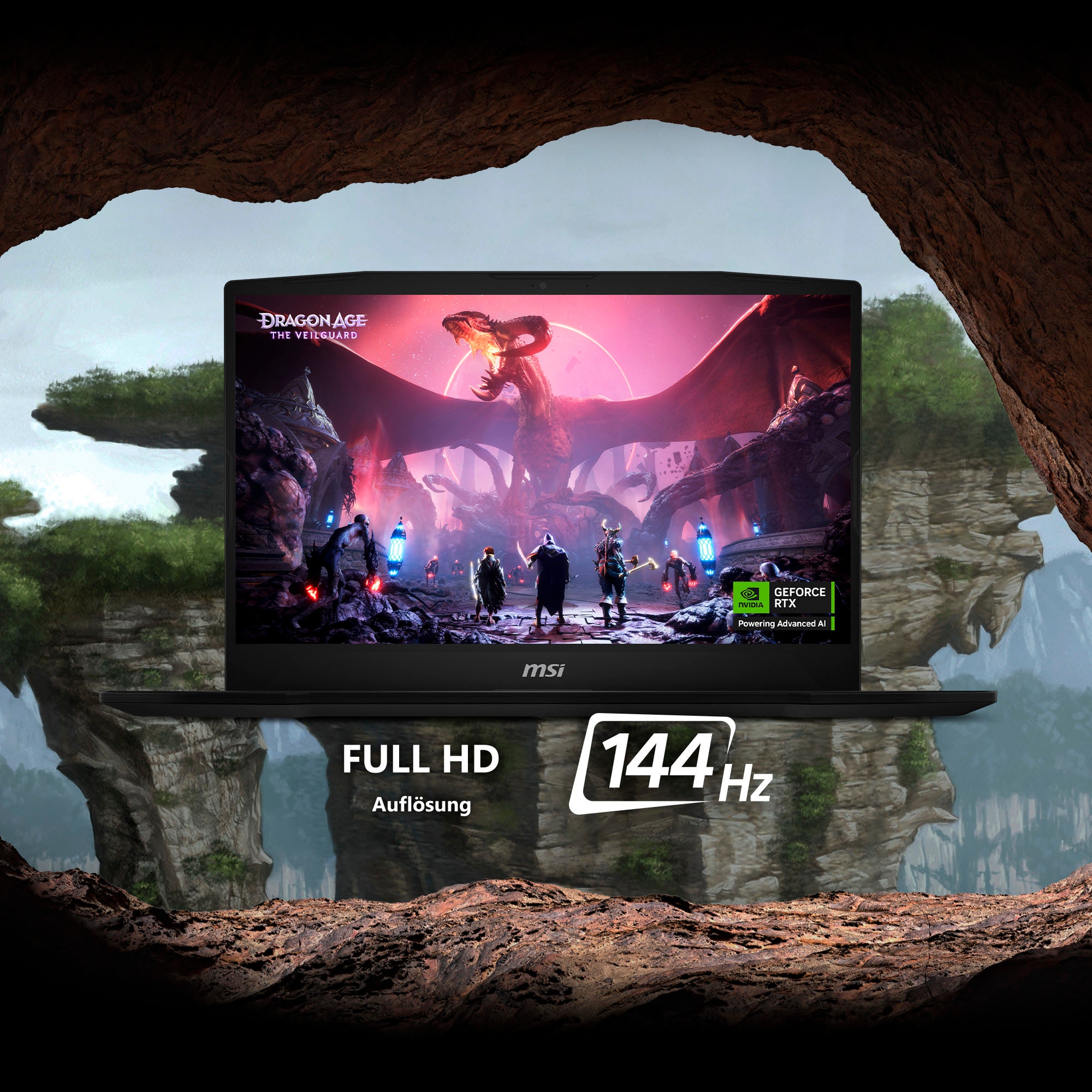 MSI Gaming-Notebook »Katana 17 HX B14WGK-062«, 43,9 cm, / 17,3 Zoll, Intel, Core i7, GeForce RTX 5070, 1000 GB SSD