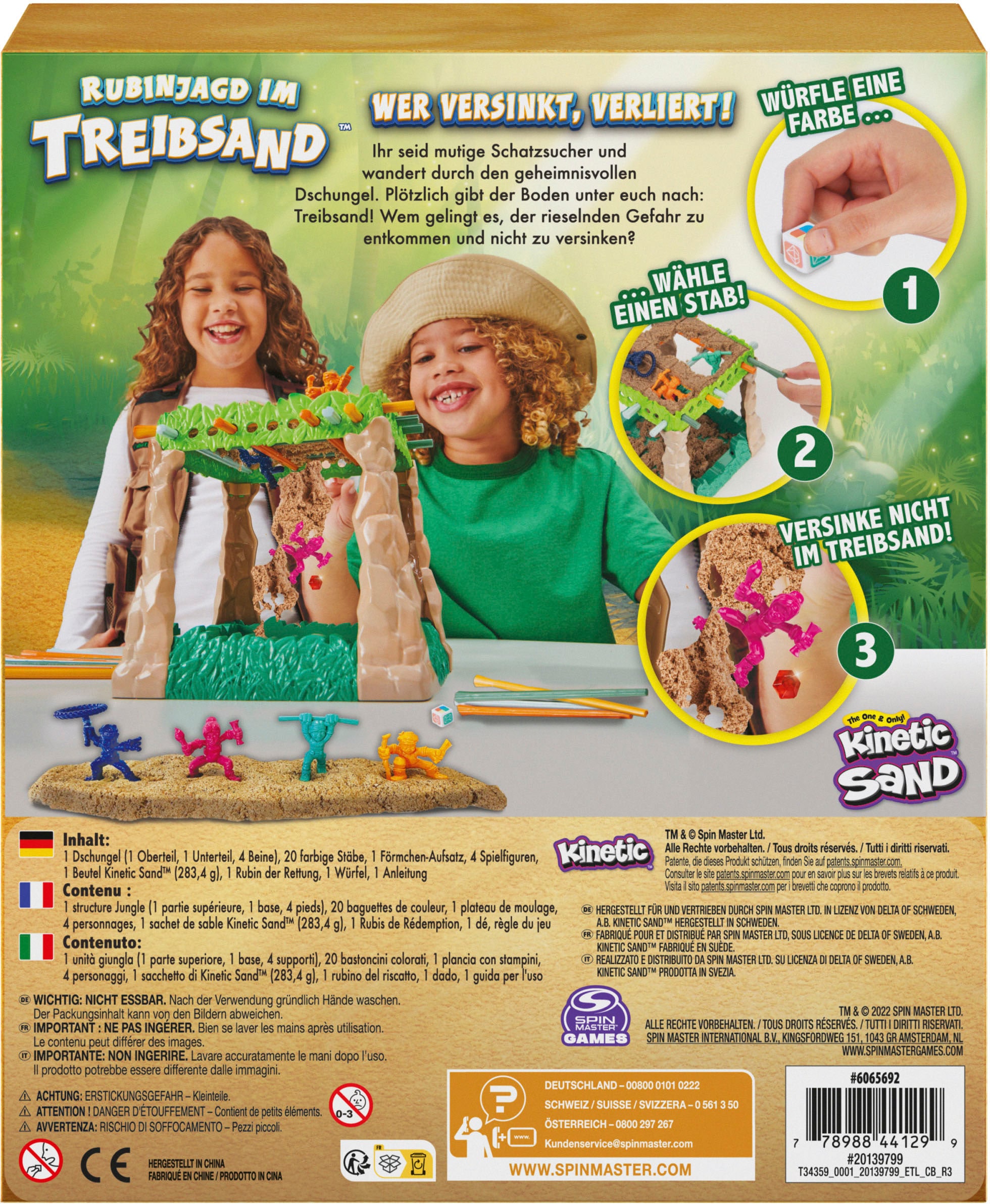 Spin Master Spiel »Rubinjagd im Treibsand«
